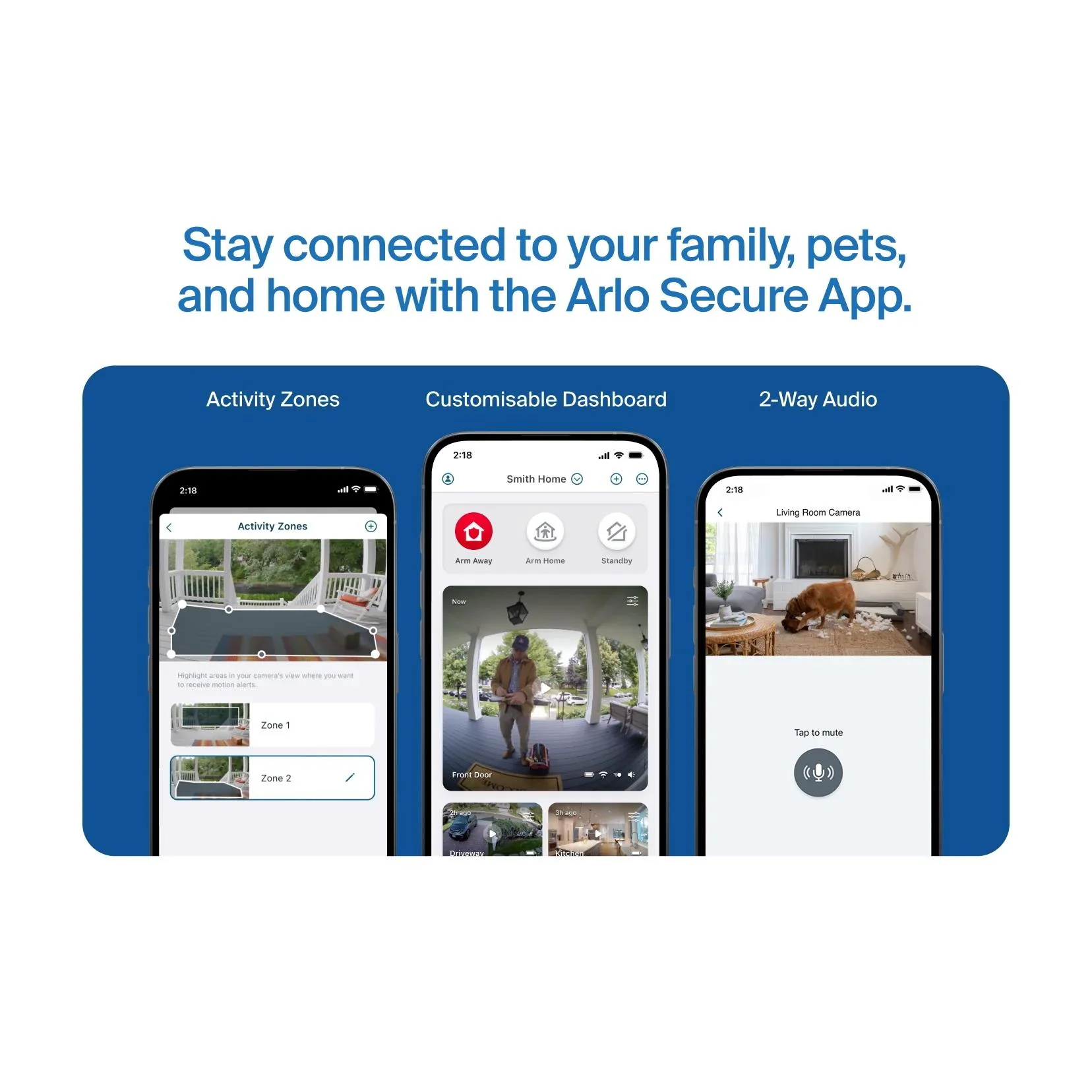 Arlo Essential (3rd Gen) 2K Outdoor Security Camera [4 Pack] - Image 5