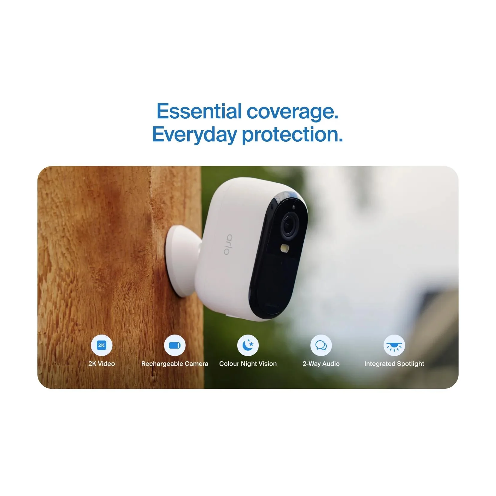 Arlo Essential (3rd Gen) 2K Outdoor Security Camera - Image 4