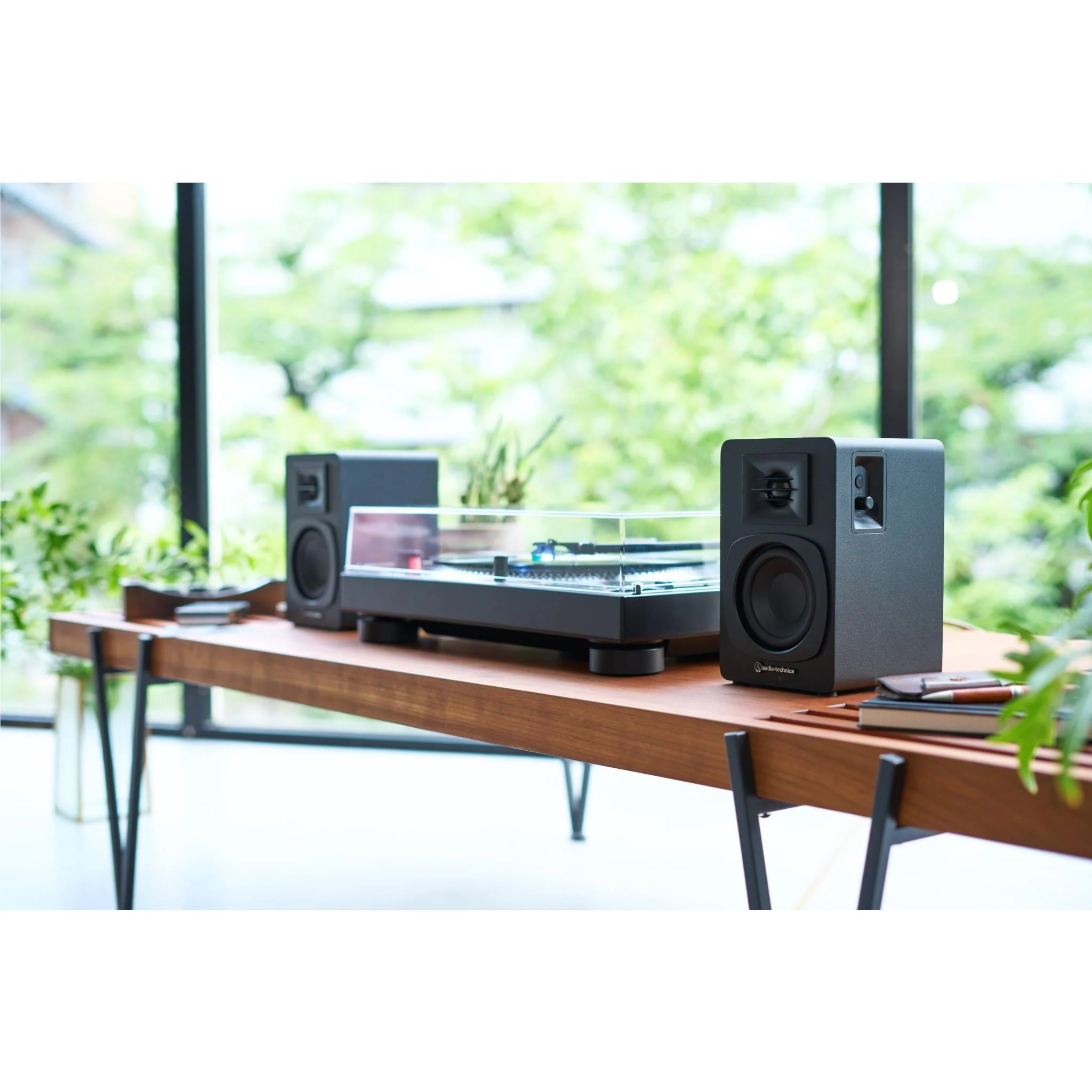 Audio-Technica AT-SP3X Bluetooth Bookshelf Speakers - Image 4