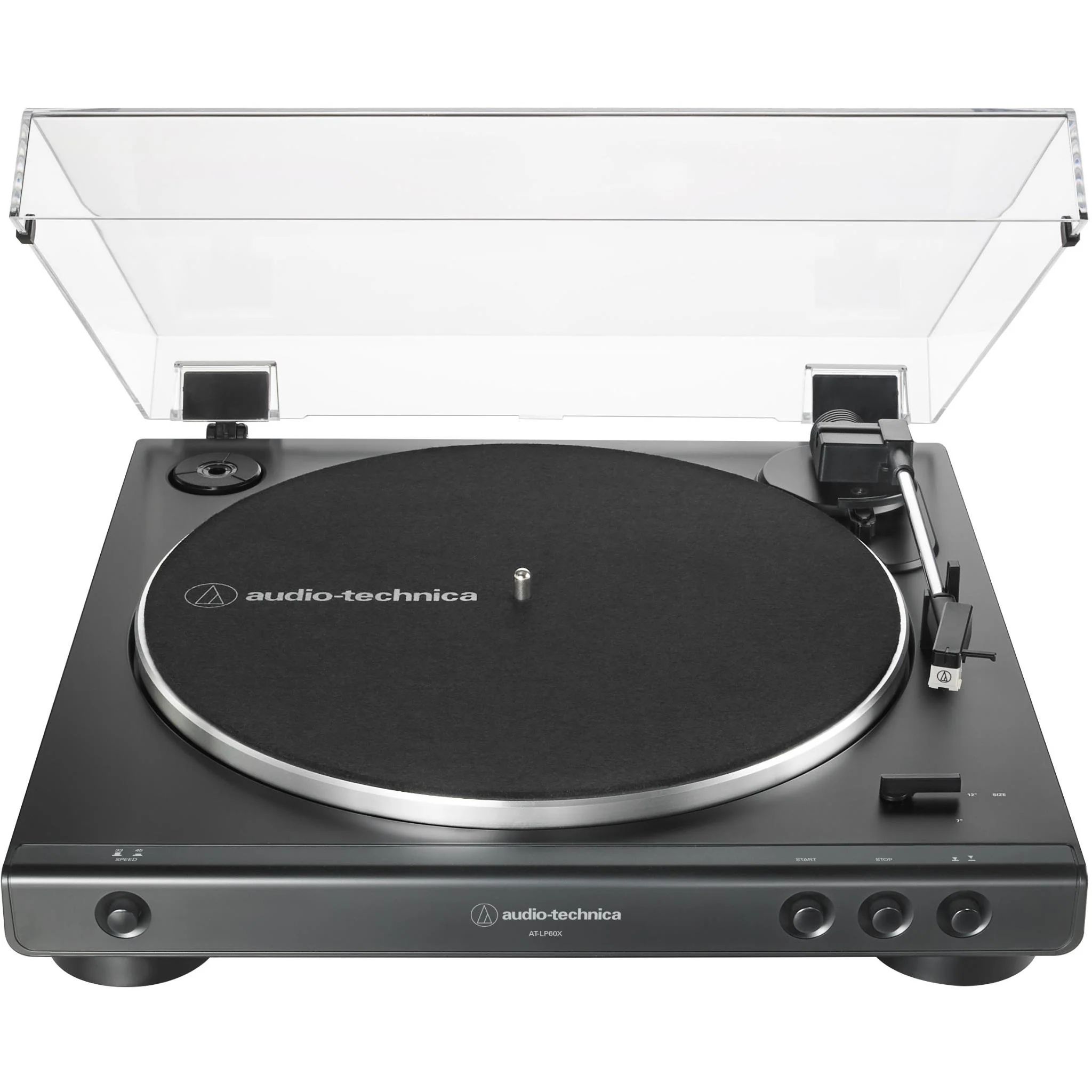 Audio Technica LP60X Fully Automatic Turntable (Black) - Image 2