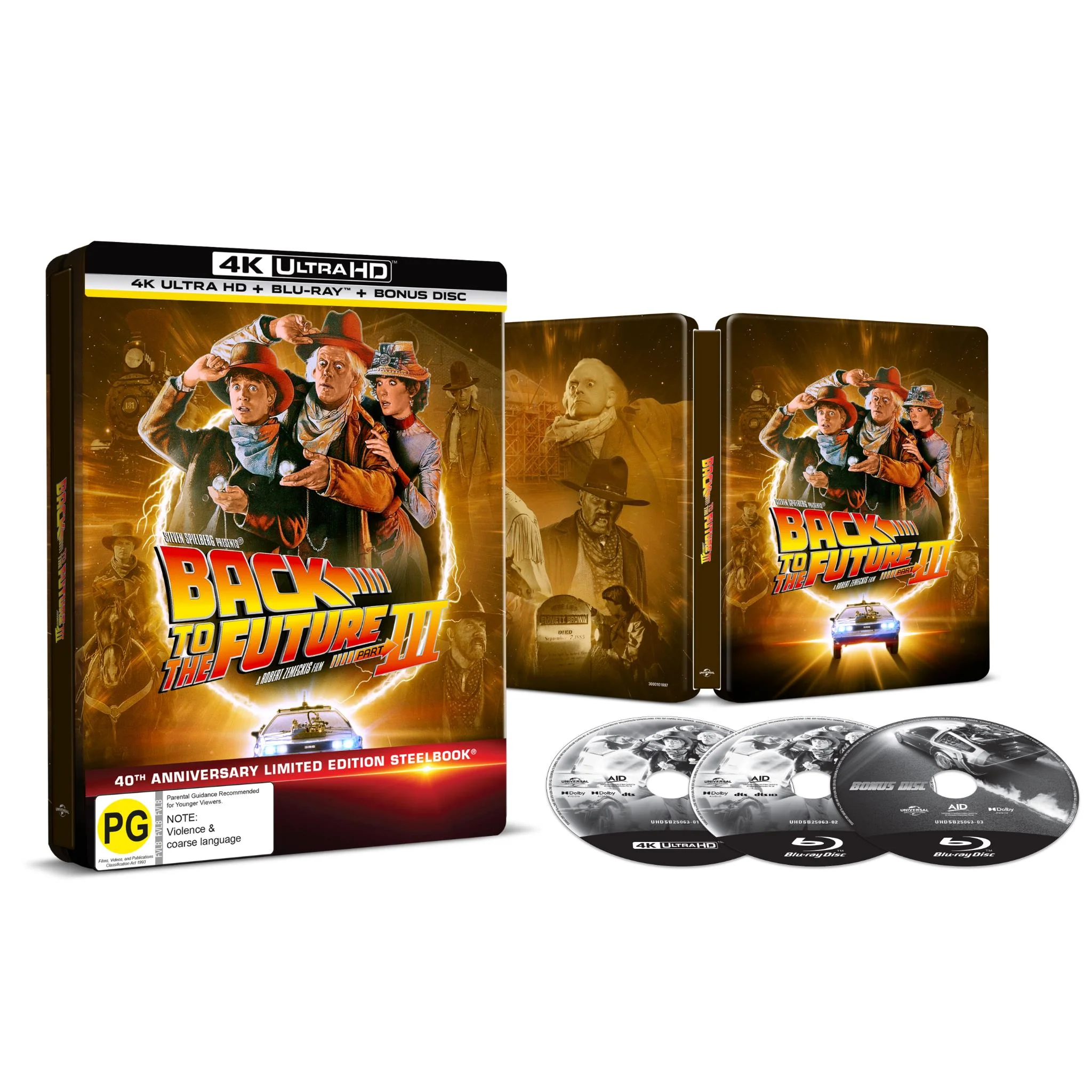 Back To The Future 3 (Steelbook) - Image 3