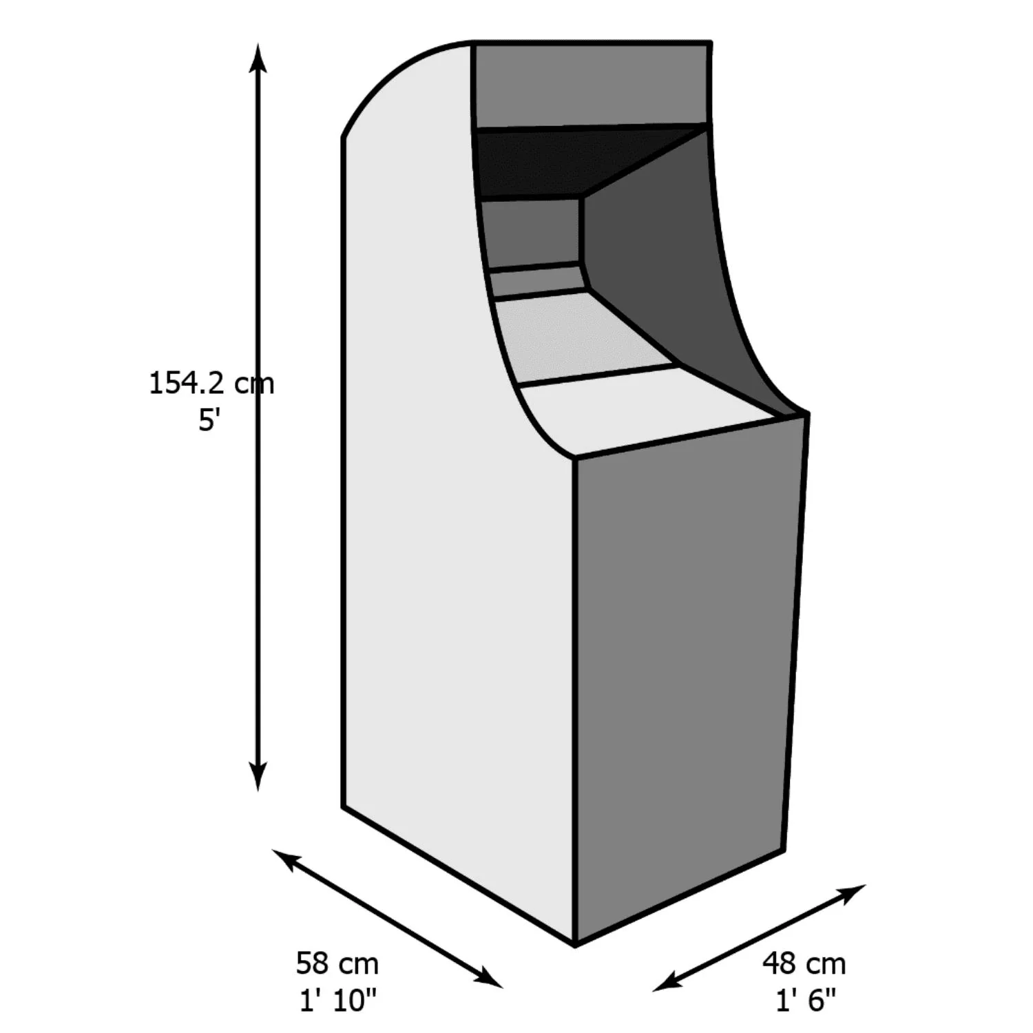 Basic Fun! Atari Star Wars Ultra Arcade Machine - Image 10