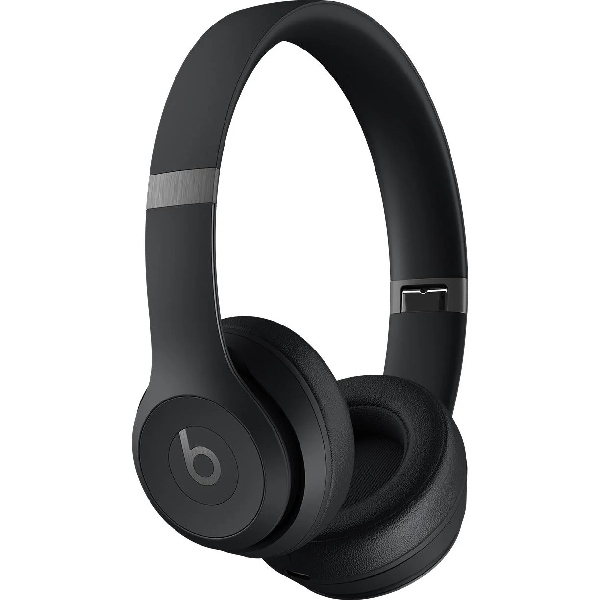 Beats Solo 4 Wireless On-Ear Headphones (Matte Black) - Image 4