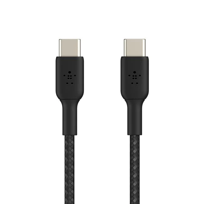 Belkin BoostCharge 60W Braided USB-C Cable (15cm) [Black] - Image 4