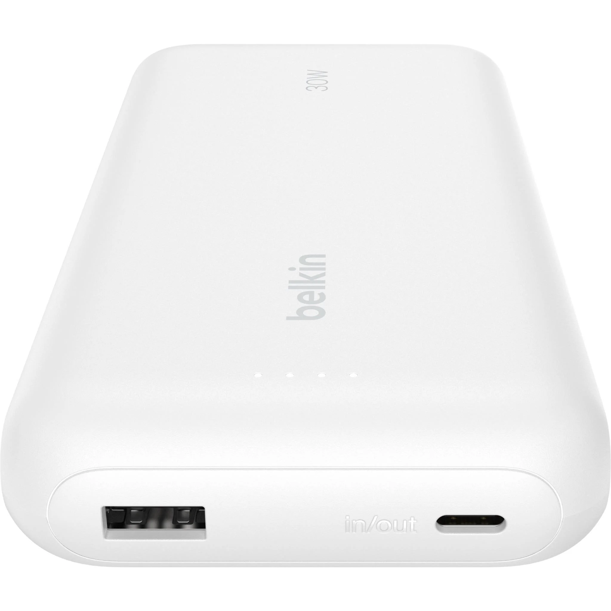 Belkin BoostCharge Power Bank 20K with Integrated Cable (White) - Image 5