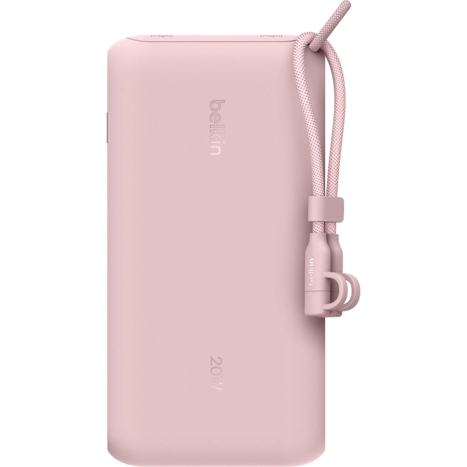 BELKIN BoostCharge Power Bank with Display [20K] (Pink) - Image 3