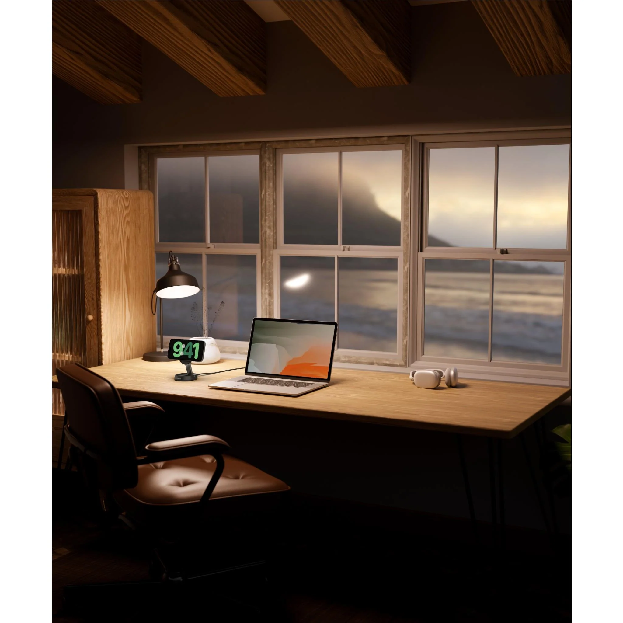 Belkin BoostCharge Pro Convertible Magnetic Qi2 Charging Stand (Black) - Image 9