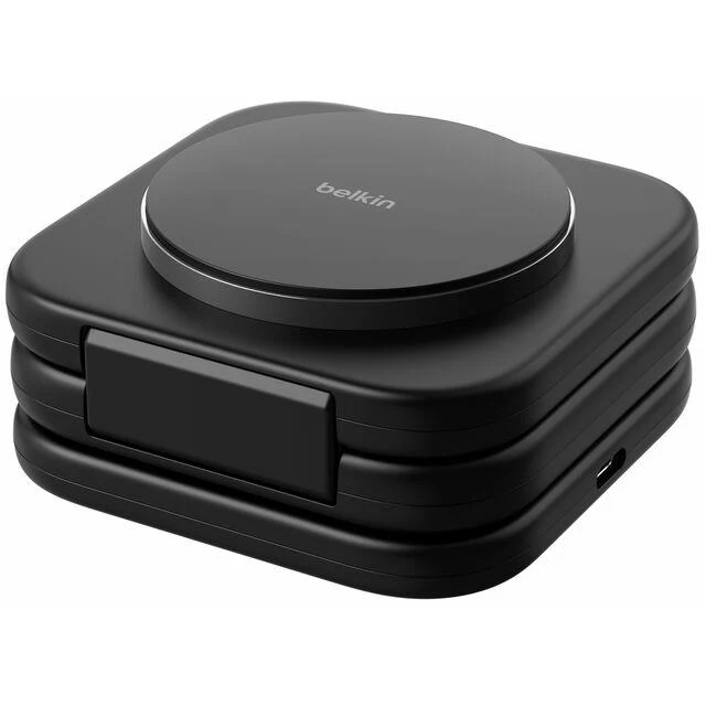 Belkin BoostCharge Pro Travel 3-in-1 Magnetic 15W Wireless Charging Pad with Qi2 - Image 2