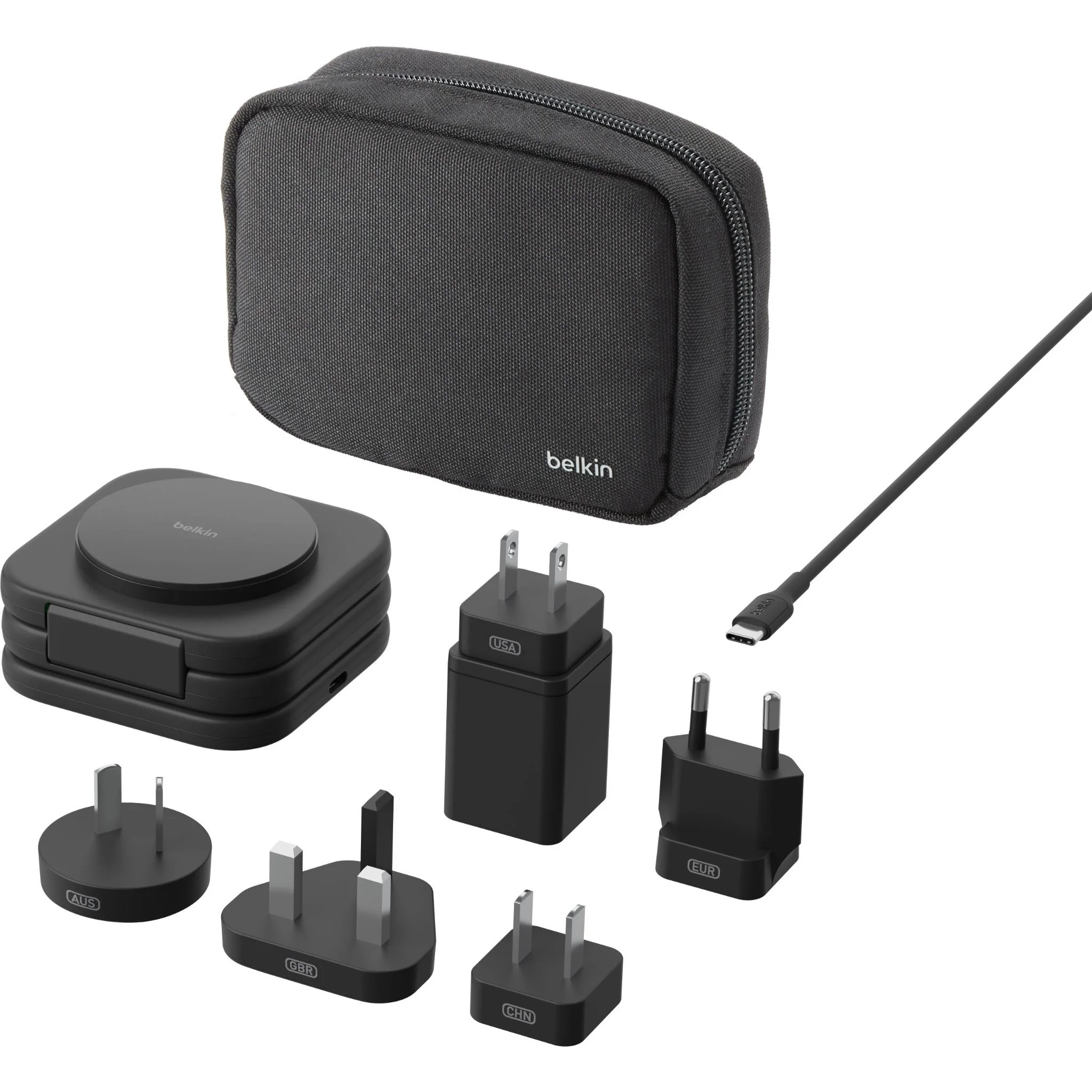 Belkin BoostCharge Pro Travel 3-in-1 Magnetic 15W Wireless Charging Pad with Qi2 - Image 4