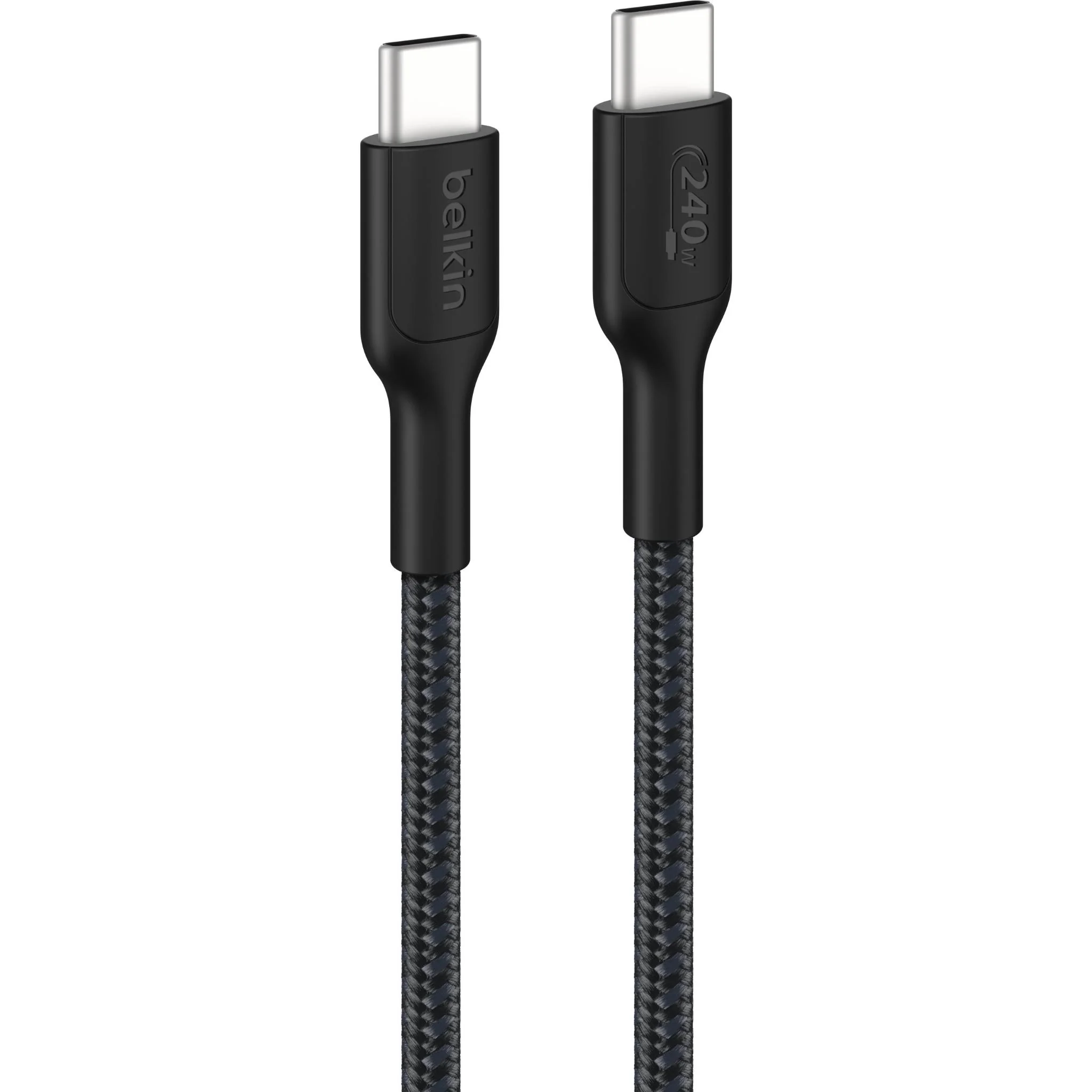Belkin BoostCharge Pro USB-C 240W 2.0 Braided Cable [3m] (Black)