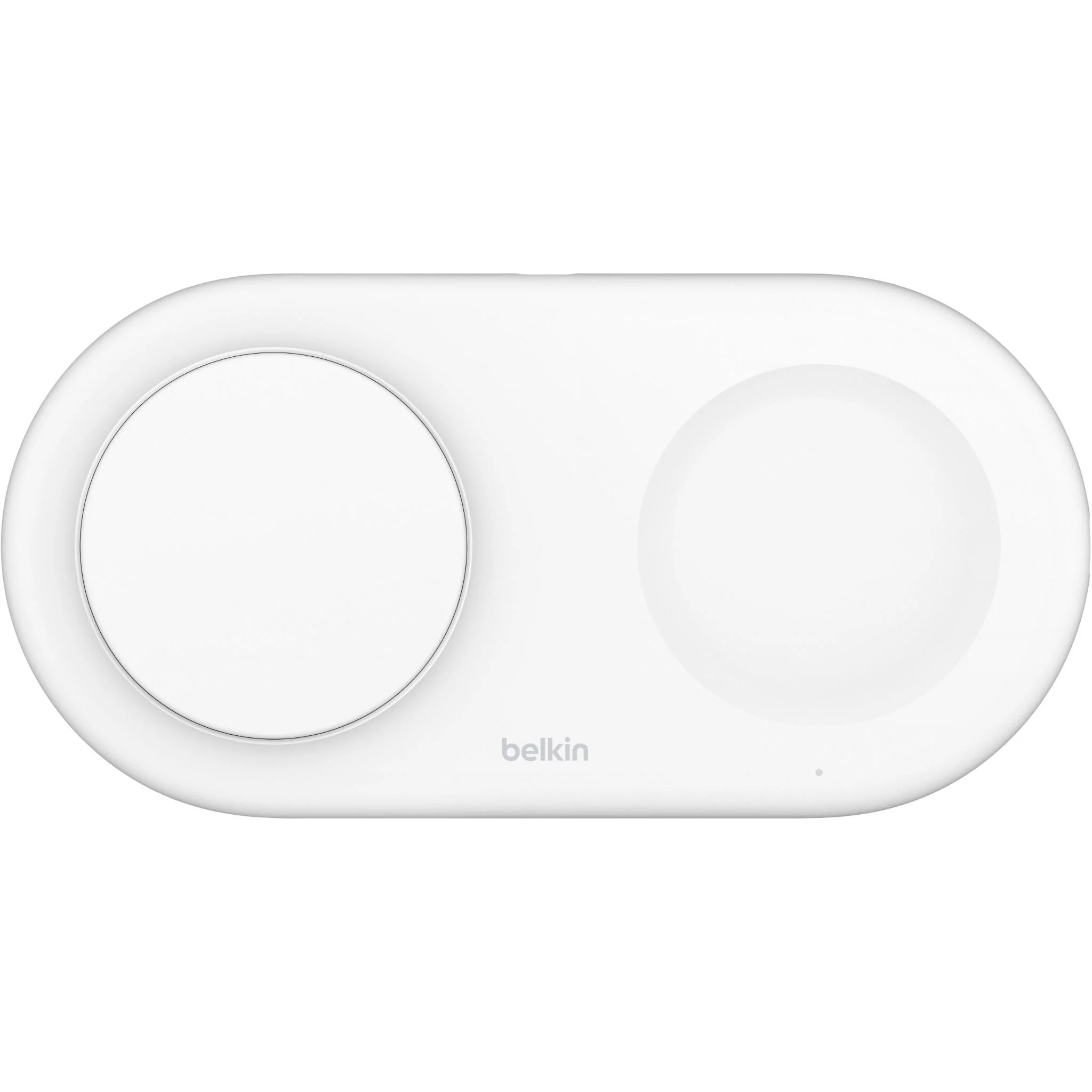 Belkin BoostCharge Pro2-in-1 Magnetic Wireless Charging Pad with Qi2 15W (White) - Image 2