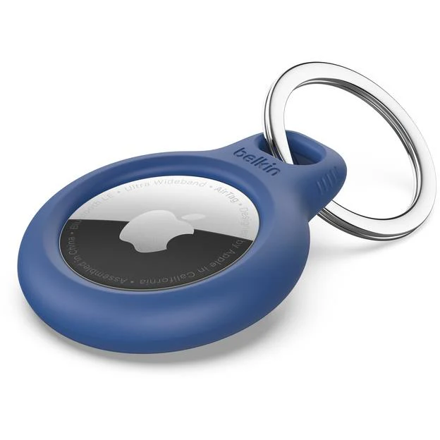 Belkin Secure Holder with Keyring for AirTag (Blue) - Image 3