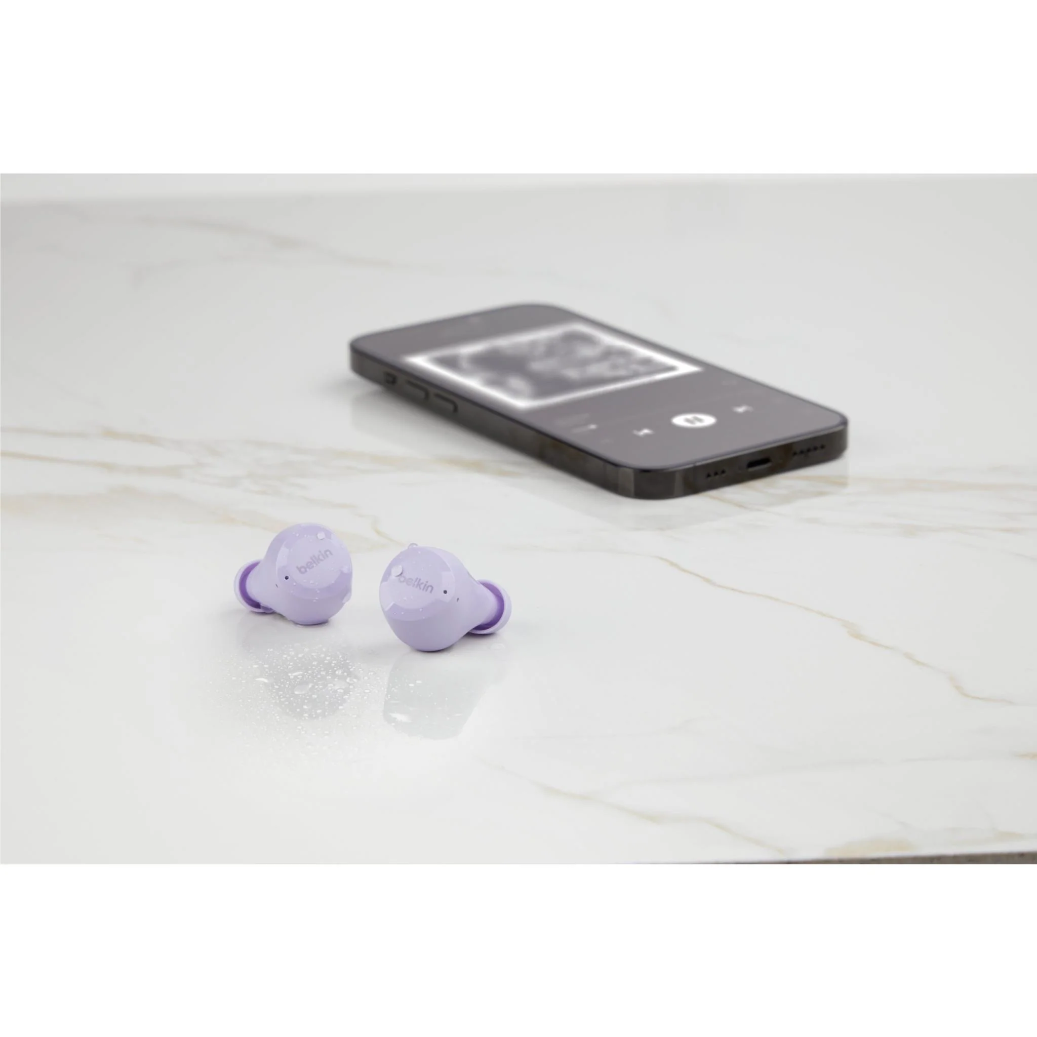 Belkin SoundForm Bolt 2 True Wireless In-Ear Headphones (Lavender) - Image 9