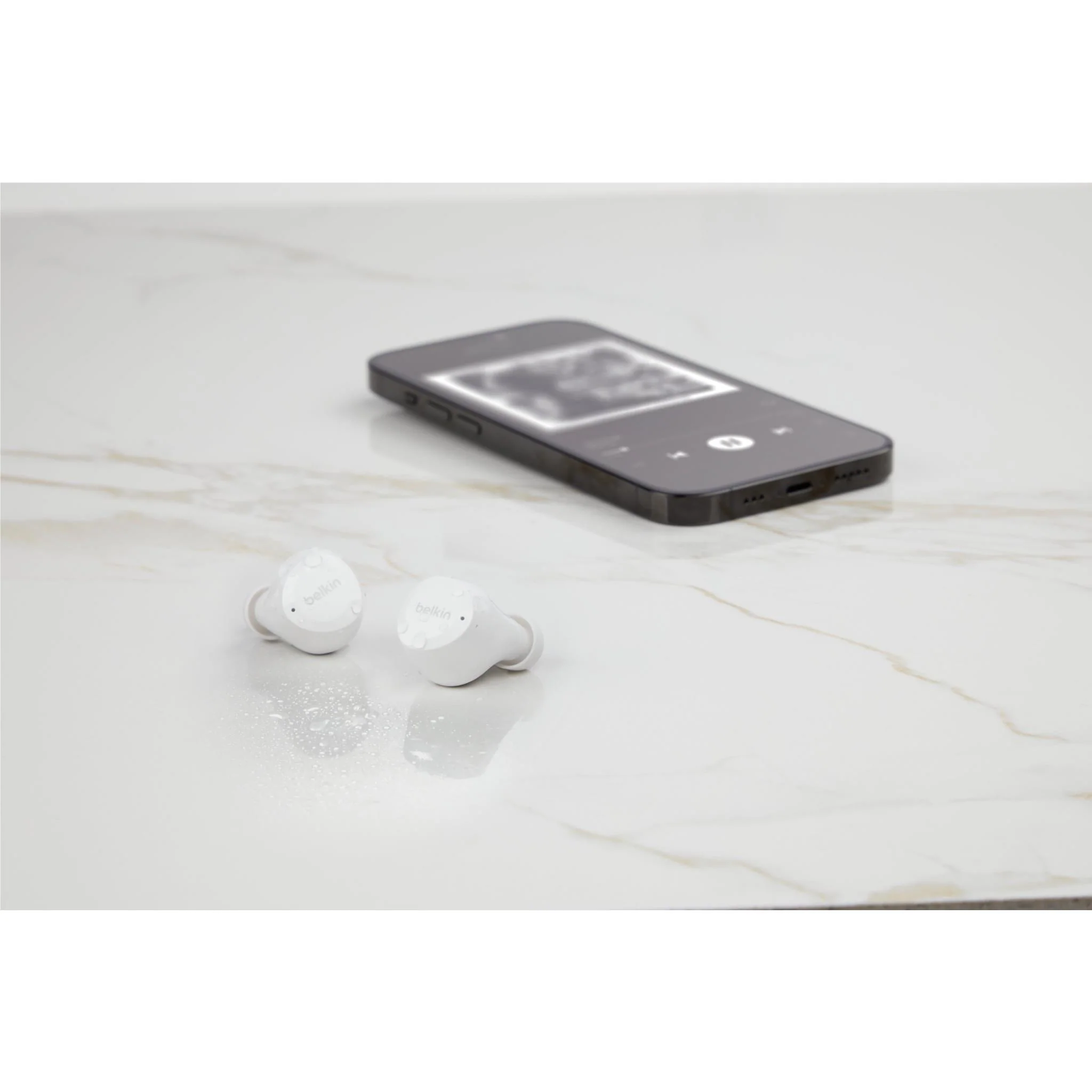Belkin SoundForm Bolt 2 True Wireless In-Ear Headphones (White) - Image 9