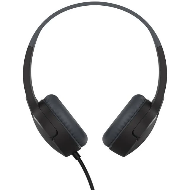 Belkin SoundForm Mini Wired On-Ear Headphones for Kids (Black)