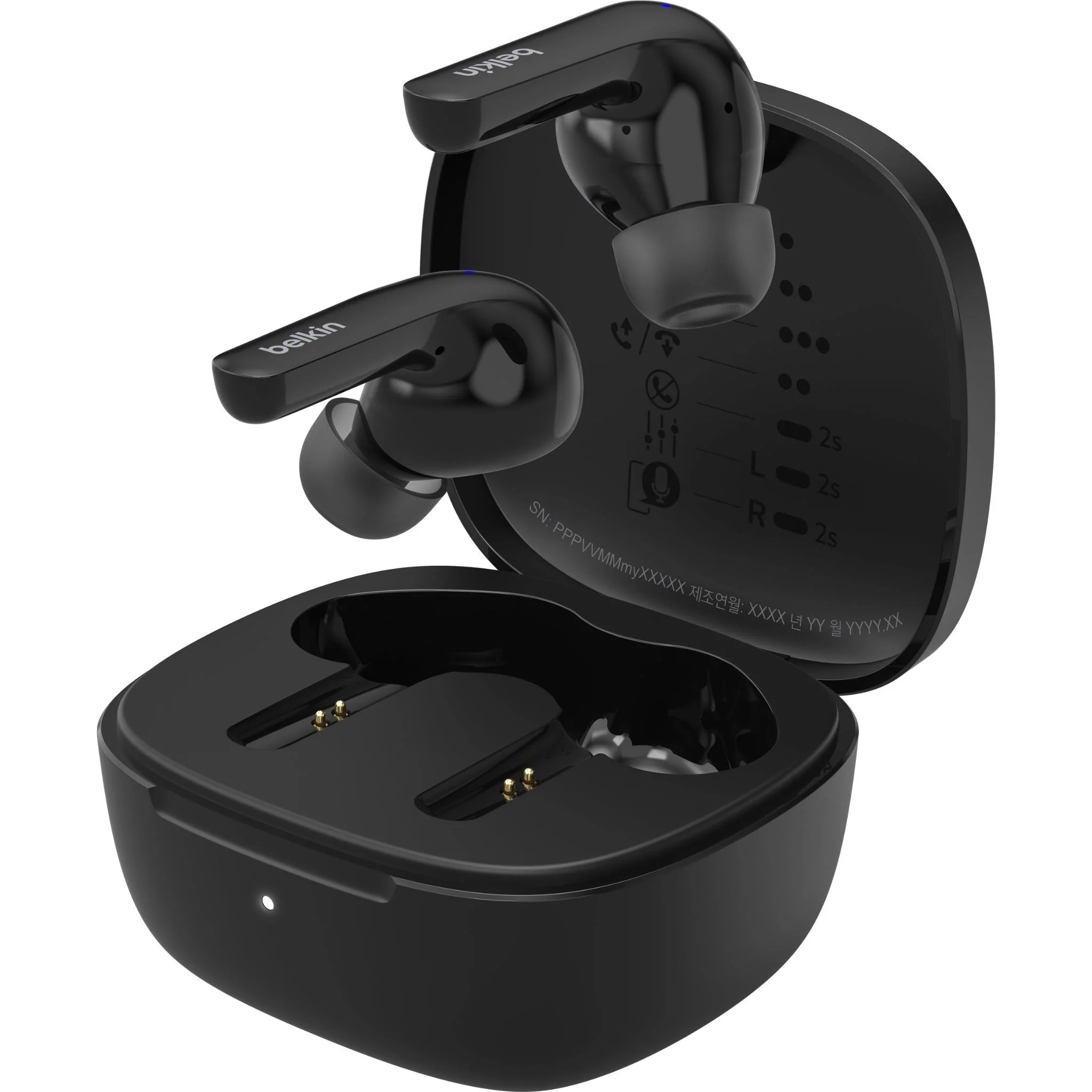 Belkin SoundForm Motion 2 True Wireless Headphones (Black) - Image 4