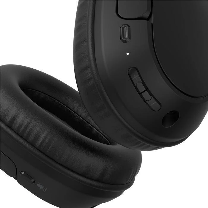 Belkin SoundForm Surround Wireless Over-Ear Headphones (Black) - Image 4