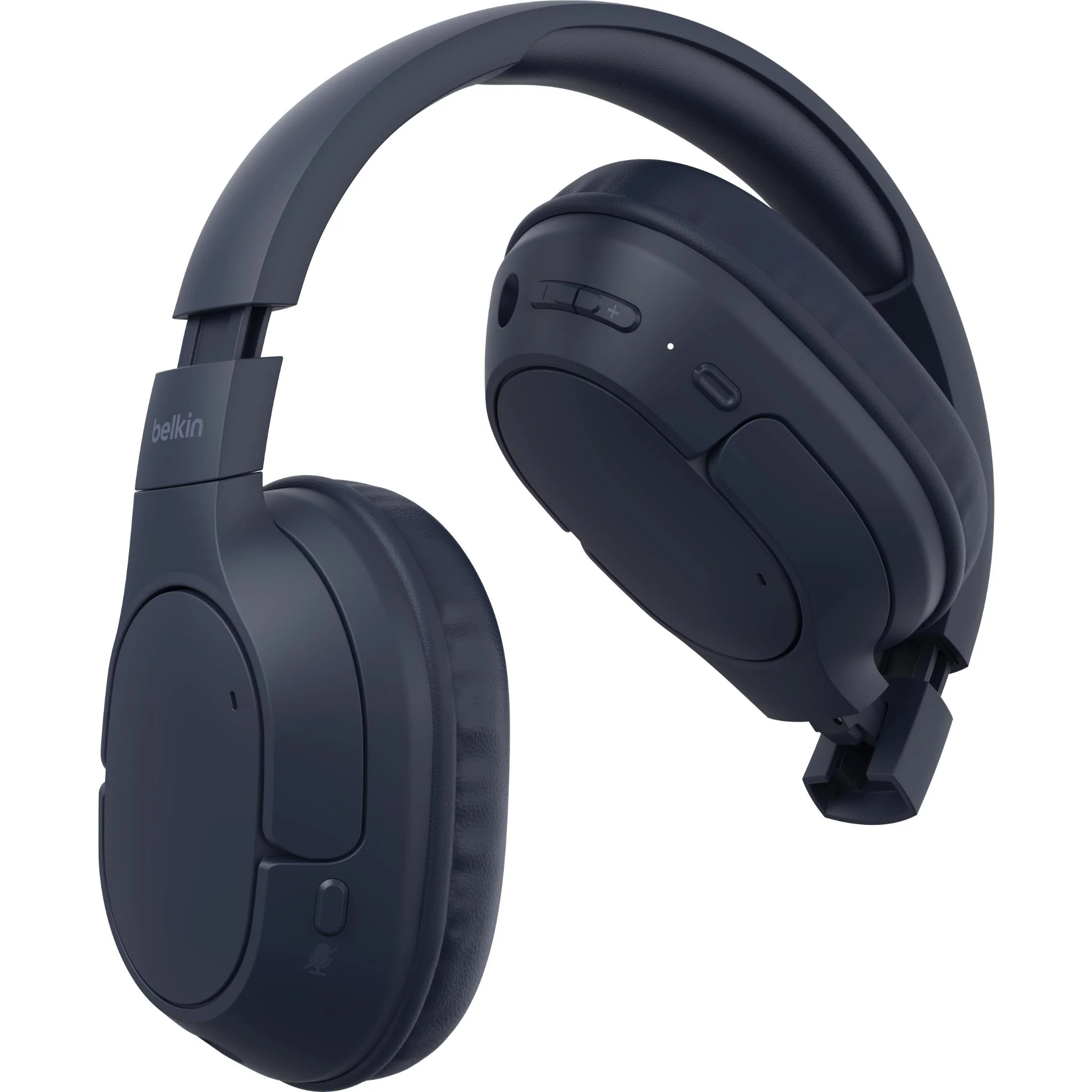 Belkin SoundForm Surround Wireless Over-Ear Headphones (Blue) - Image 6
