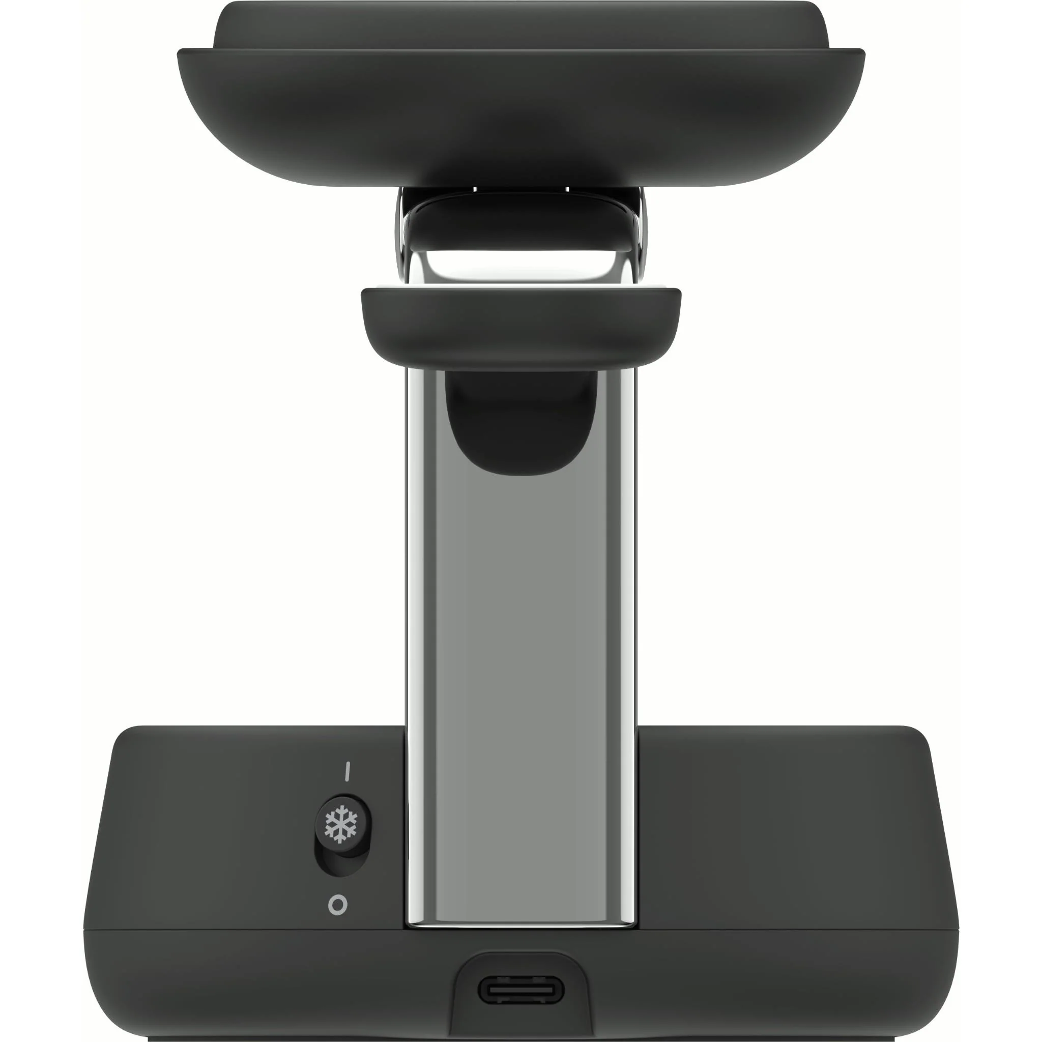 Belkin UltraCharge Pro 3-in-1 Magnetic Qi2 25W Charging Dock (Charcoal) - Image 4