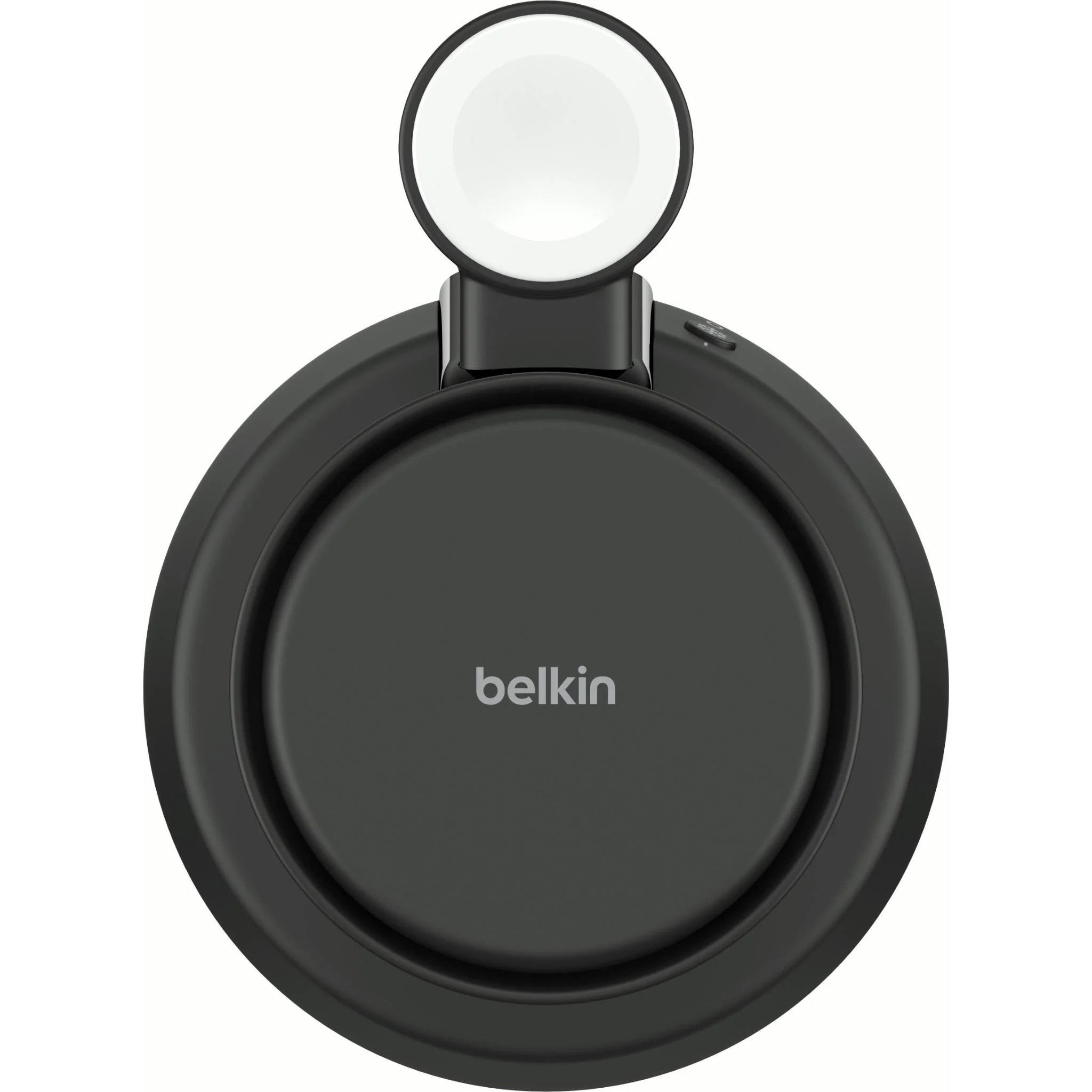 Belkin UltraCharge Pro 3-in-1 Magnetic Qi2 25W Charging Dock (Charcoal) - Image 5