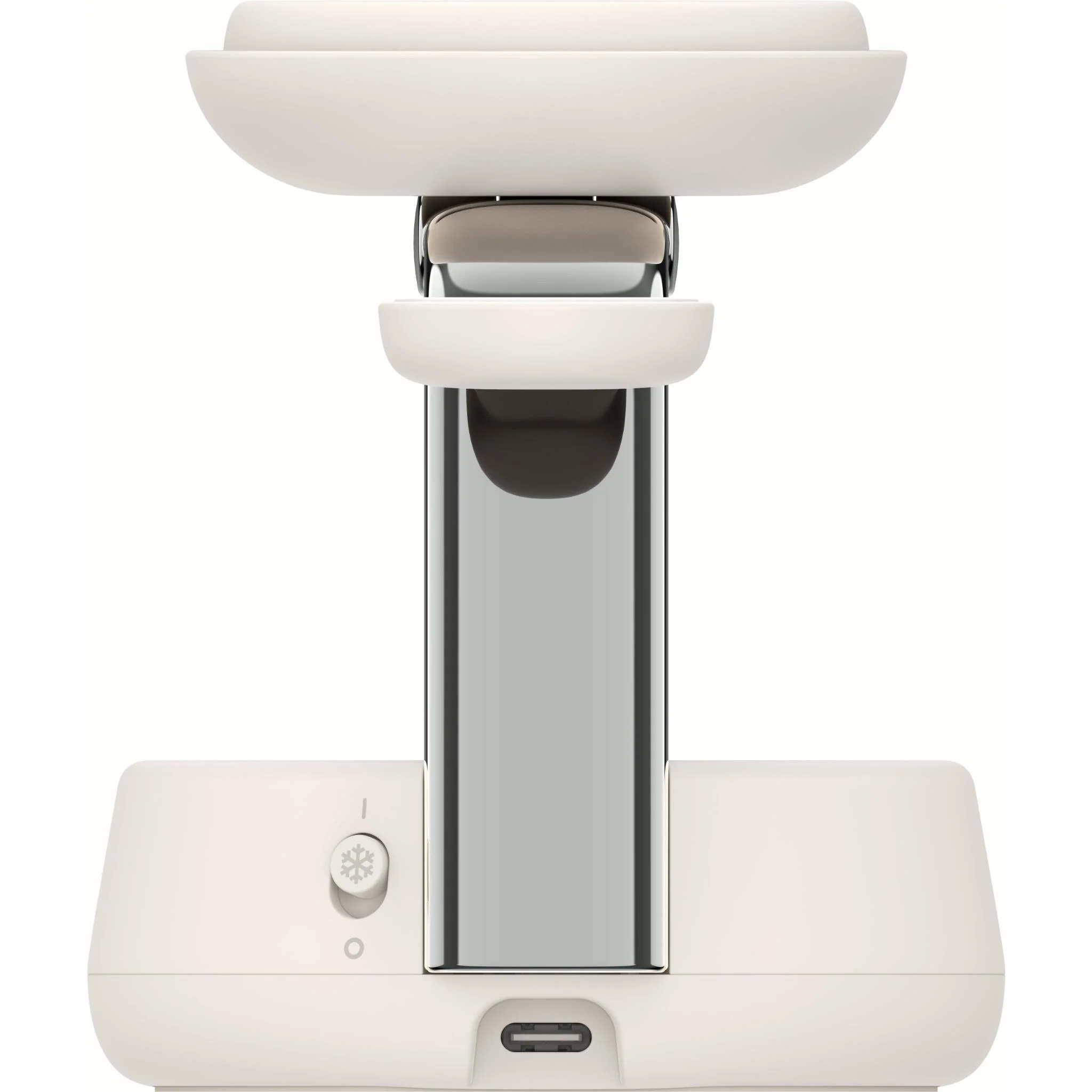 Belkin UltraCharge Pro 3-in-1 Magnetic Qi2 25W Charging Dock (Sand) - Image 4