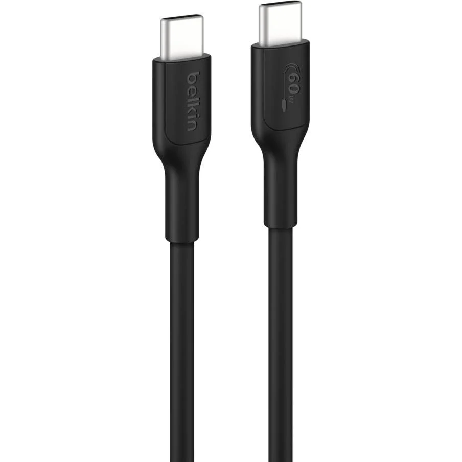 Belkin USB-C to USB-C 60W 2.0 PCR Cable [3m] (Black) - Image 3