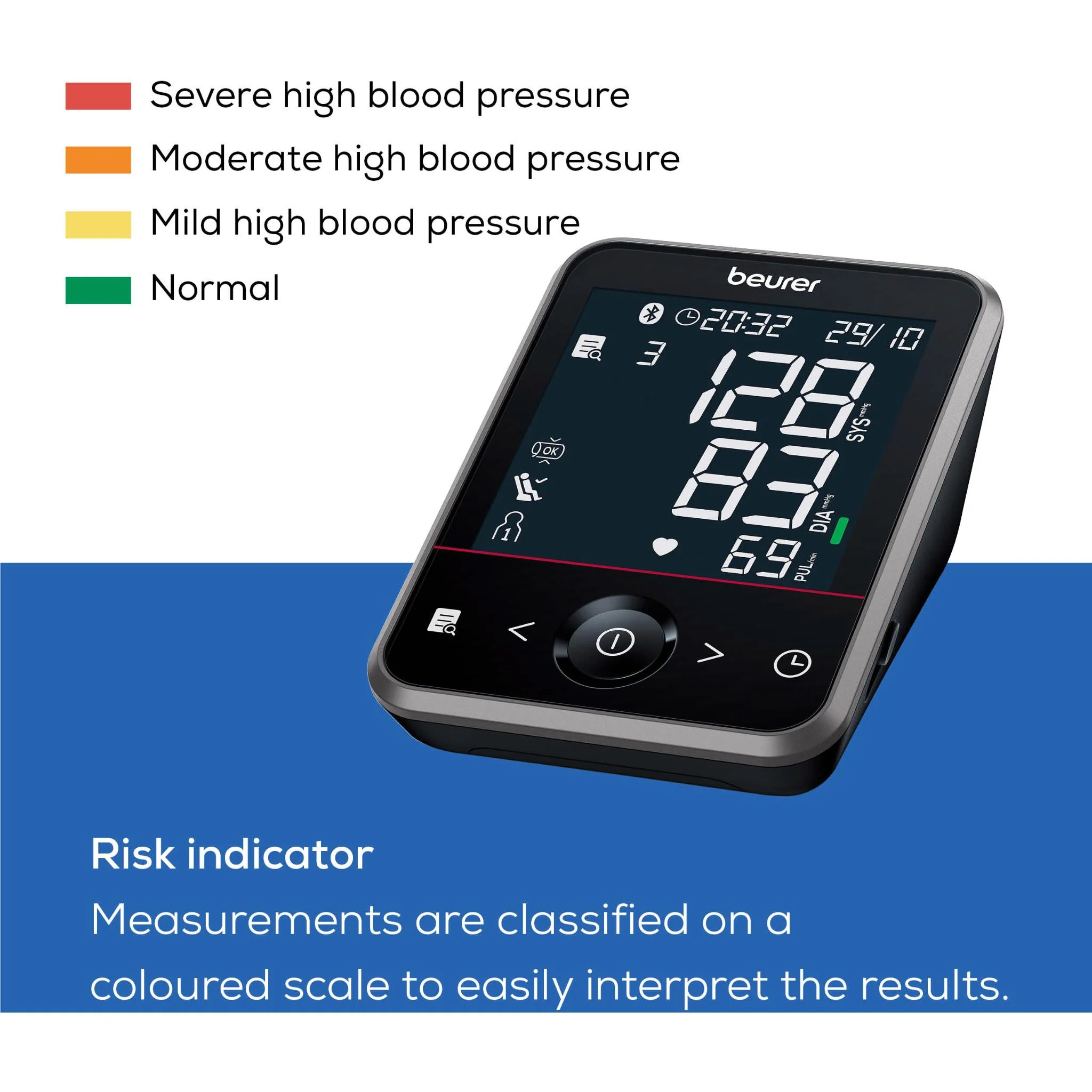 Beurer Bluetooth Upper Arm Blood Pressure Monitor - Image 4