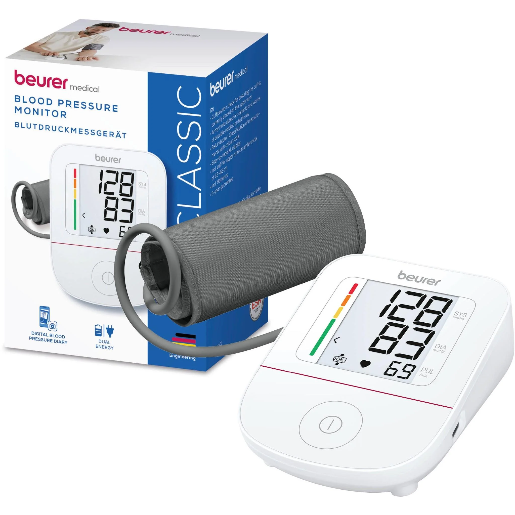 Beurer BM23 Upper Arm Blood Pressure Monitor - Image 2