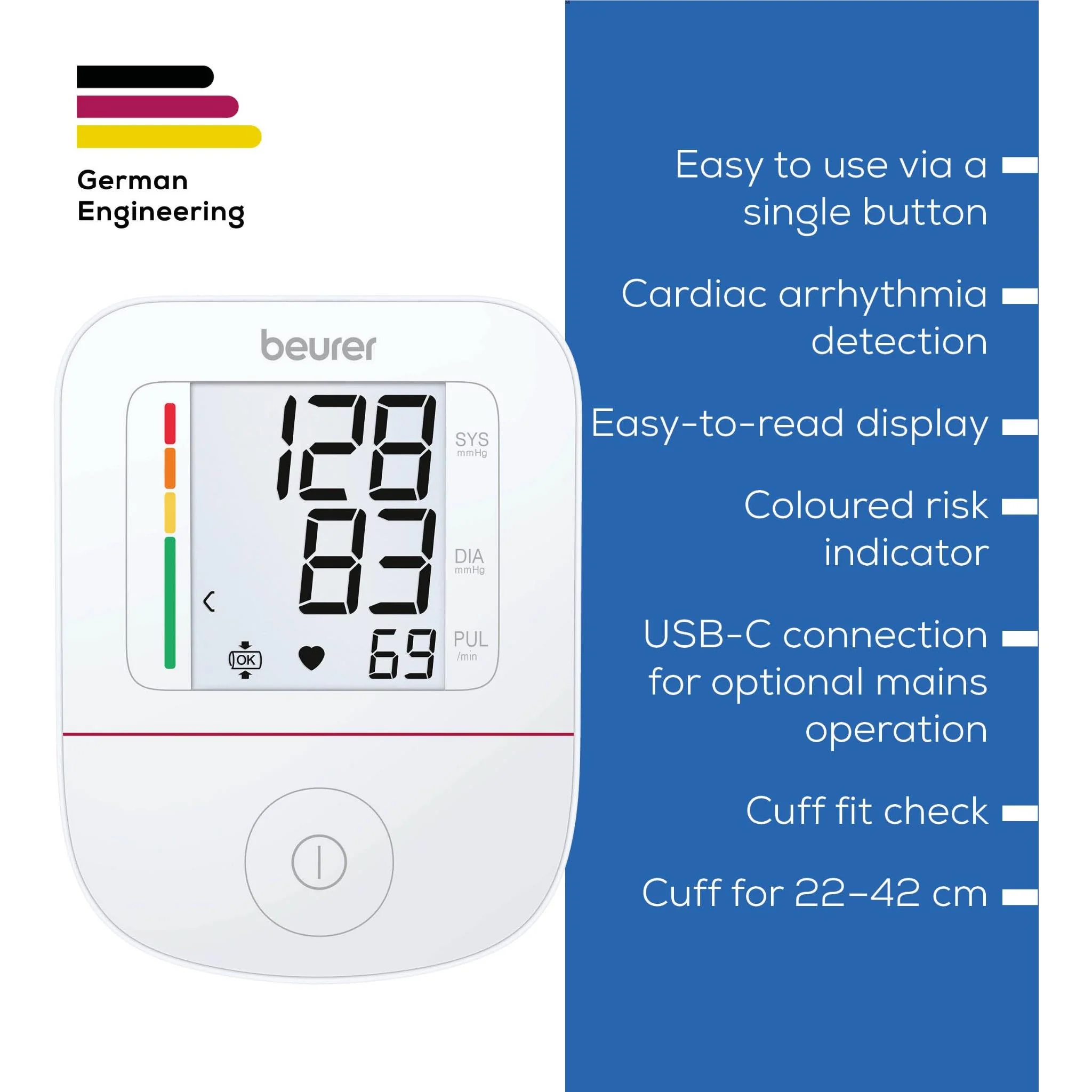 Beurer BM23 Upper Arm Blood Pressure Monitor - Image 8