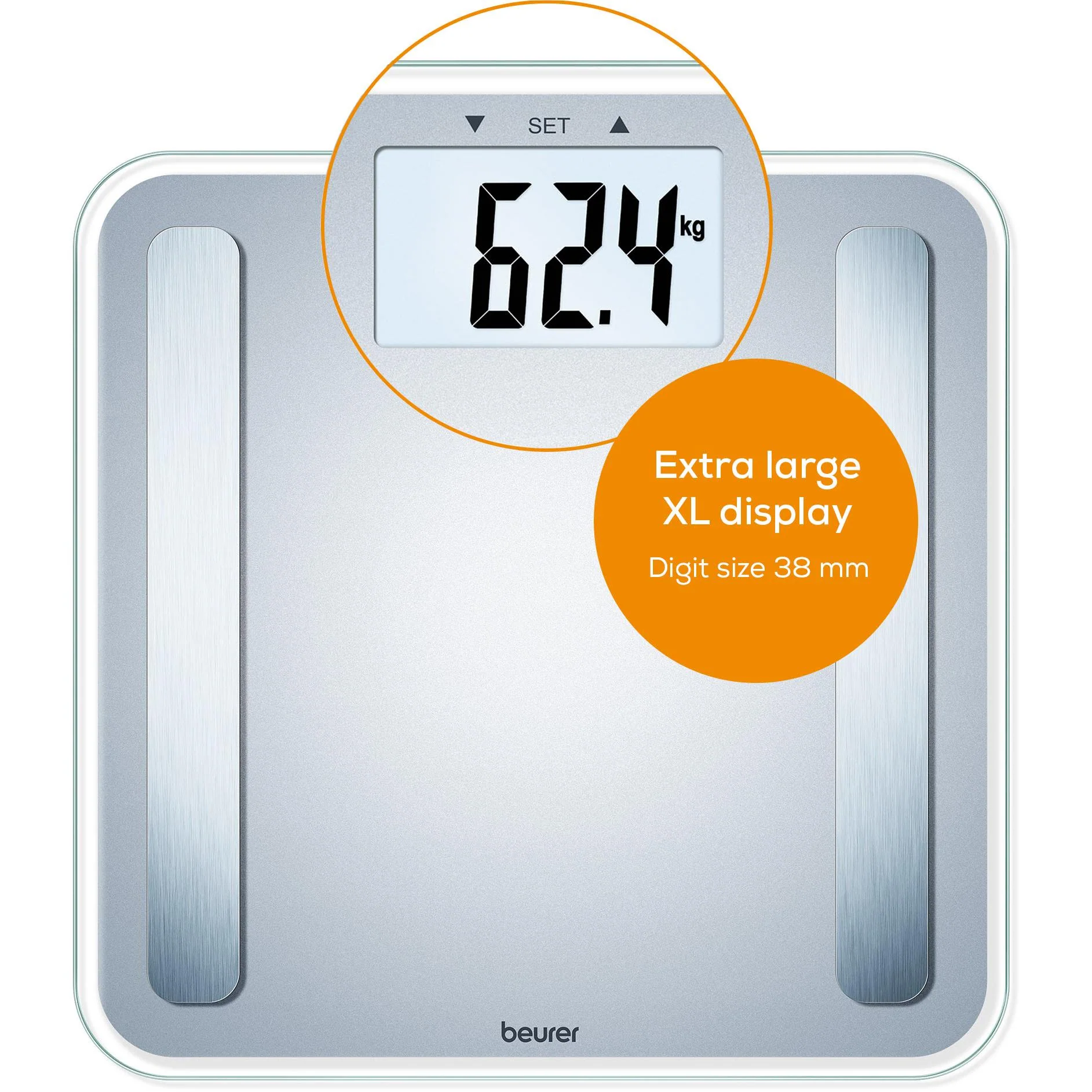 Beurer Digital Glass Body Fat Scale - Image 3