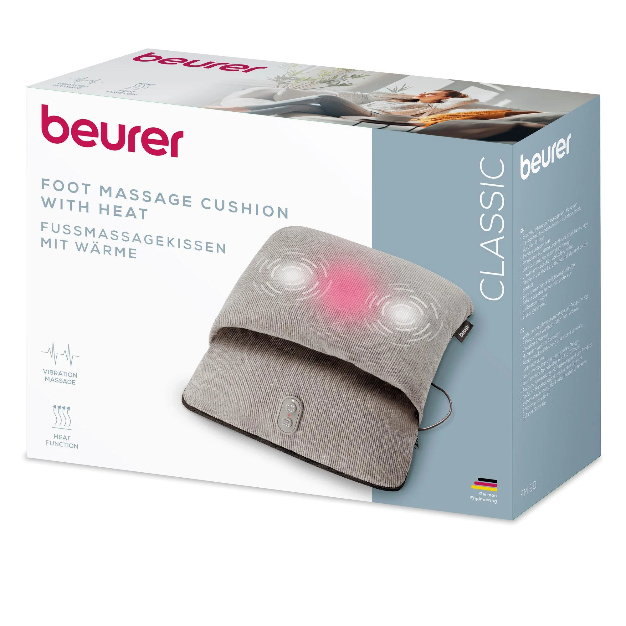 Beurer FM28 Foot Massage Cushion with Heat - Image 9