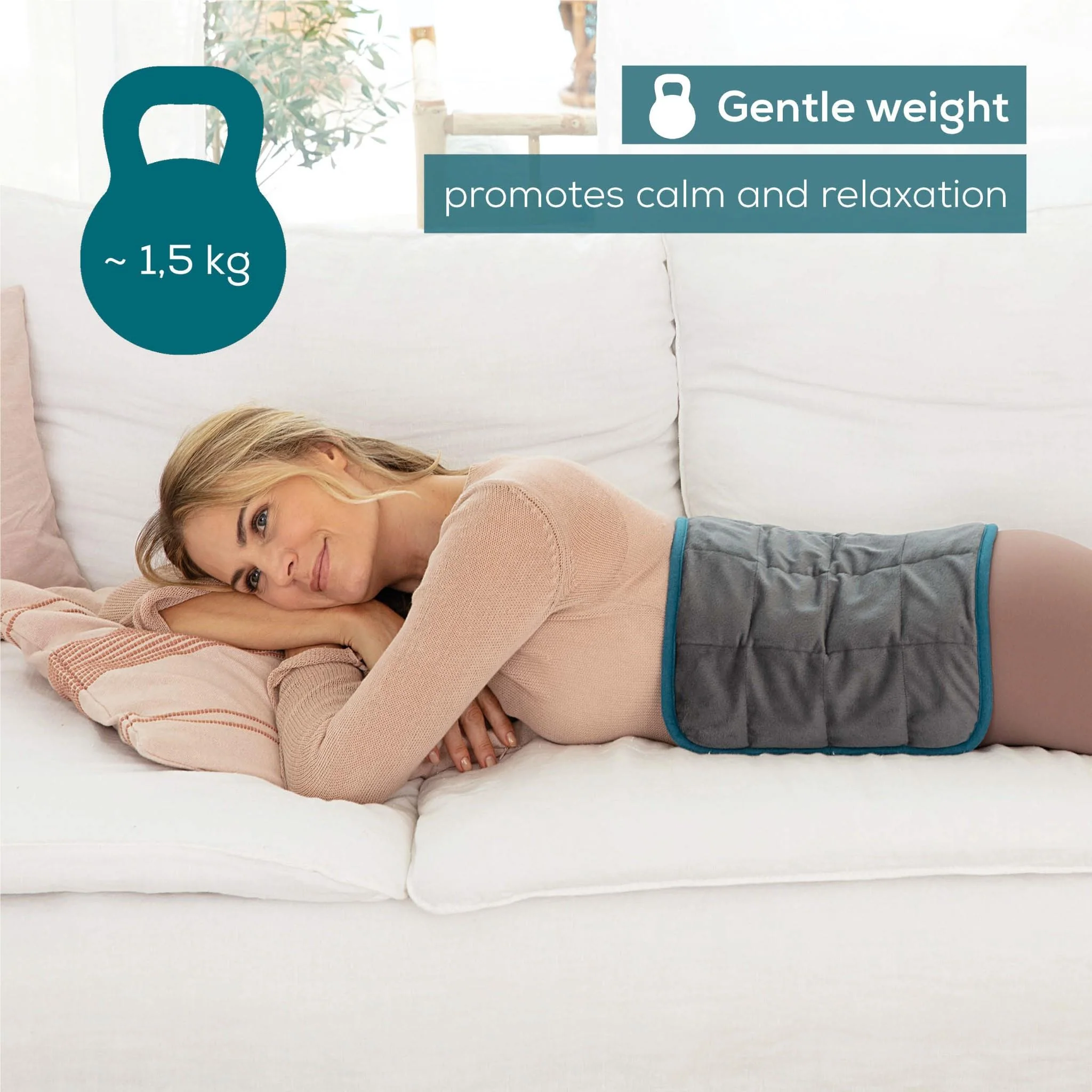 Beurer HK145 Cosy Weighted Heat Pad - Image 3