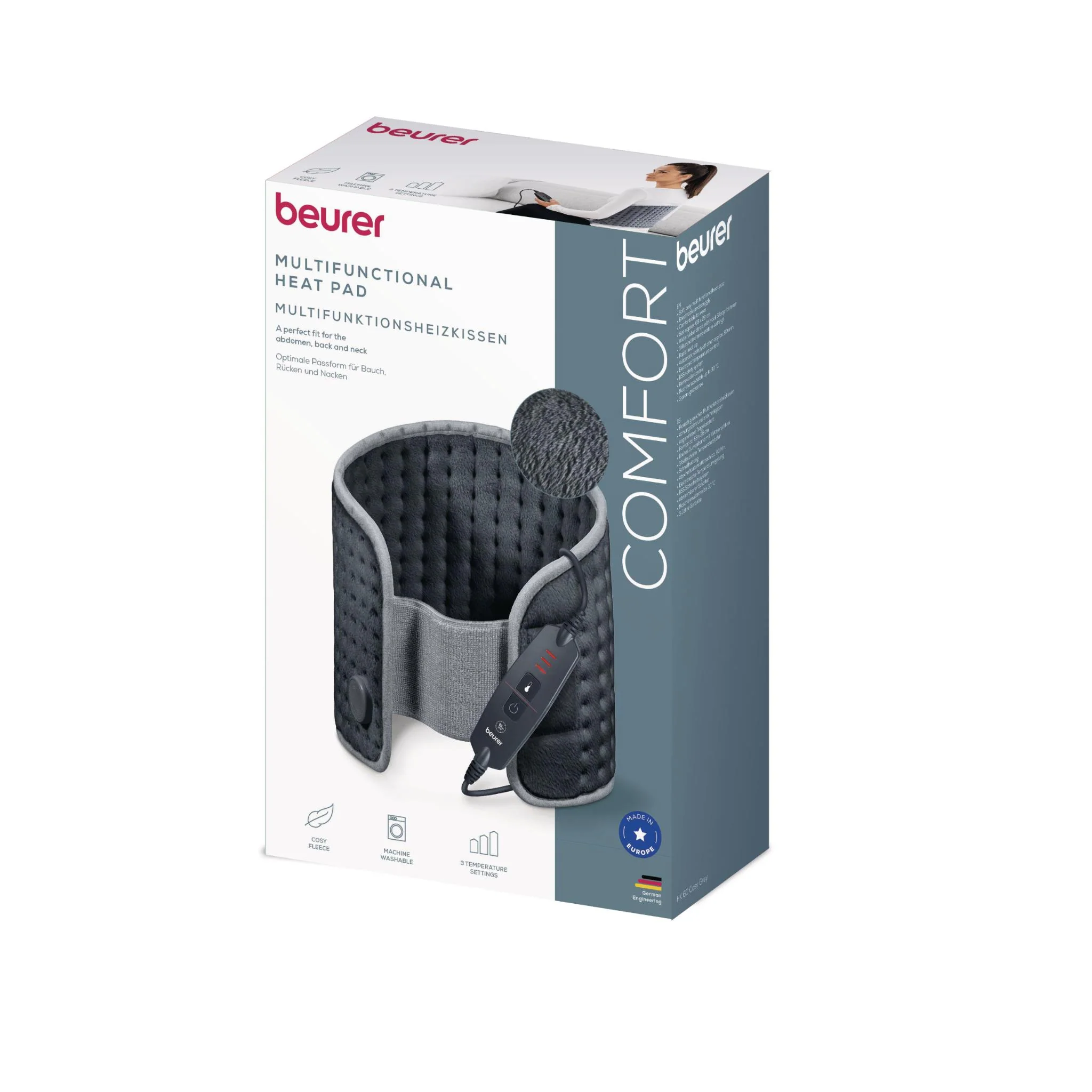Beurer HK60 Super Cosy Abdominal & Back Heating Pad - Image 10
