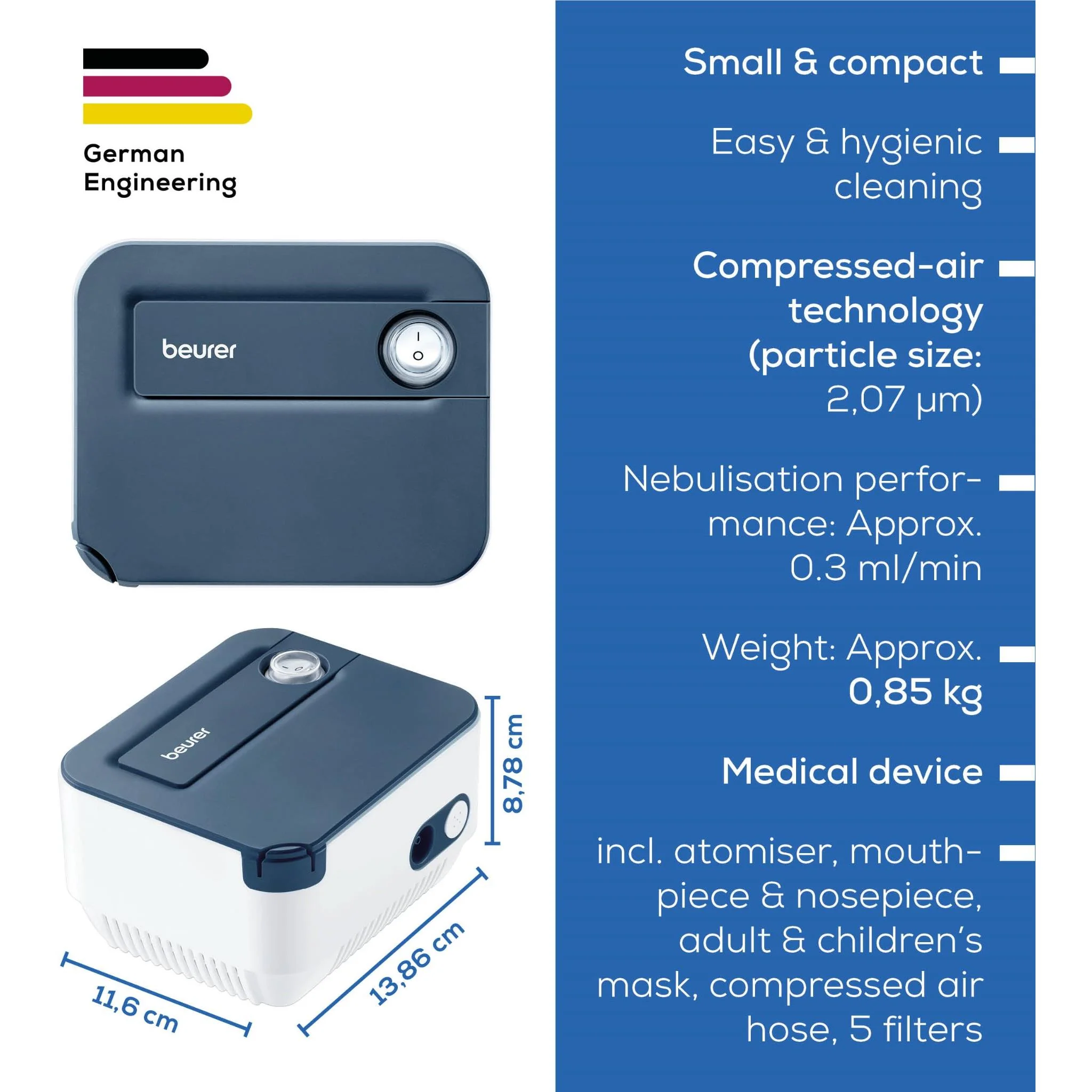 Beurer IH16 Nebuliser - Image 8