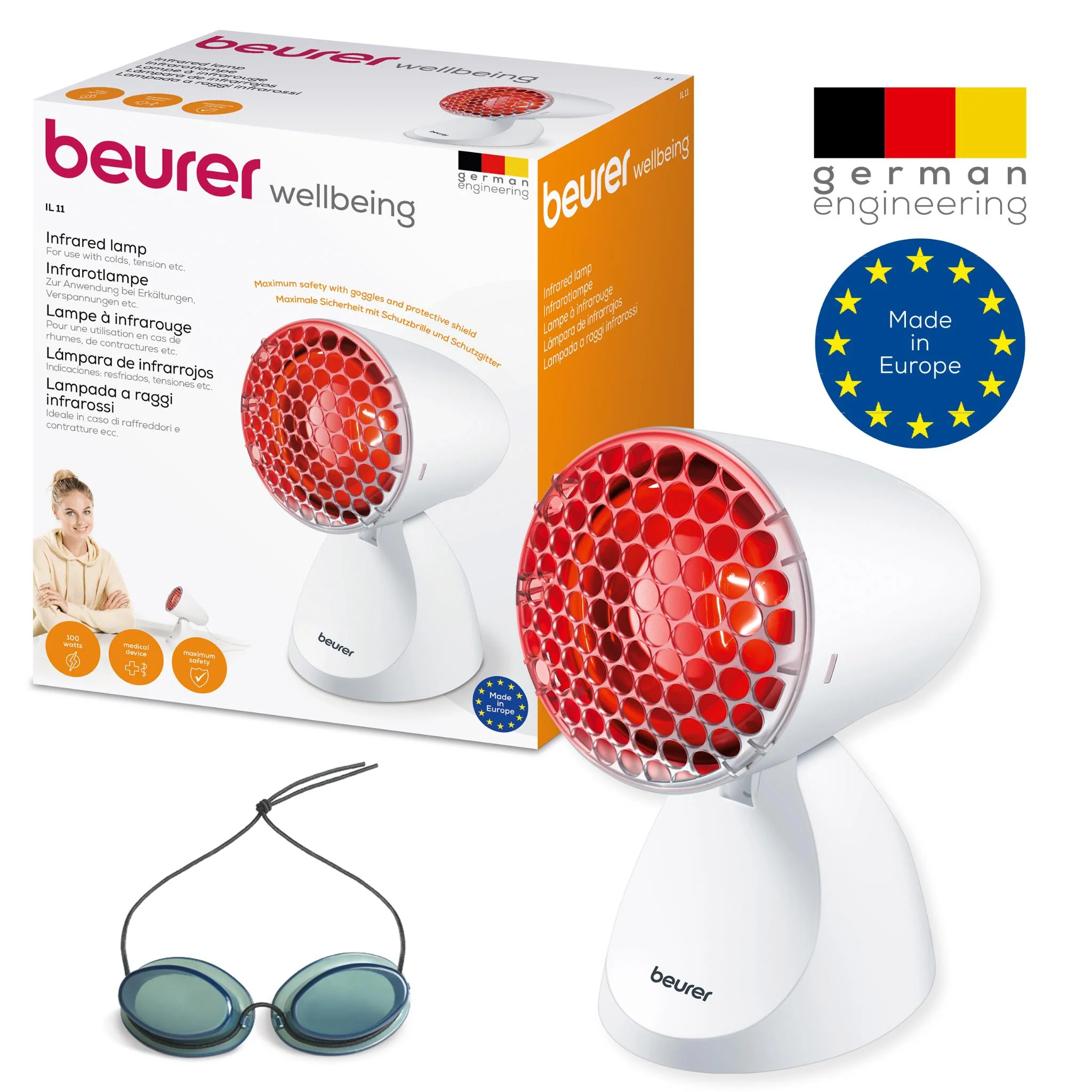 Beurer IL11 Infrared Lamp - Image 7