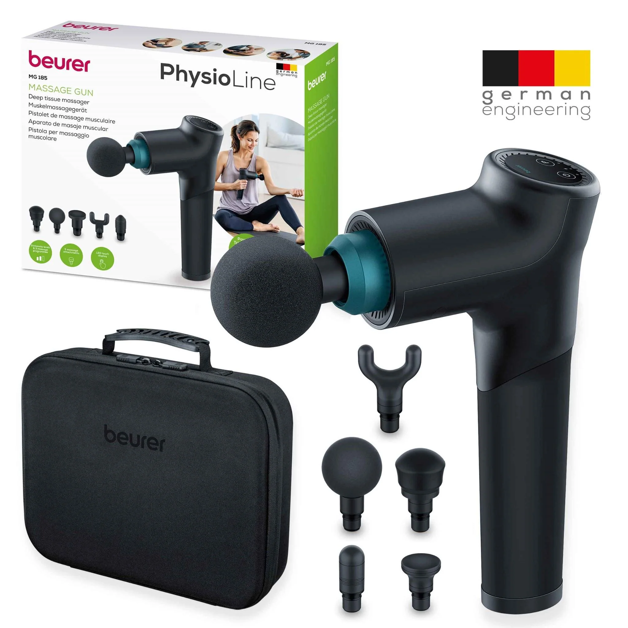 Beurer MG185 Elite Deep Tissue Massage Gun - Image 15