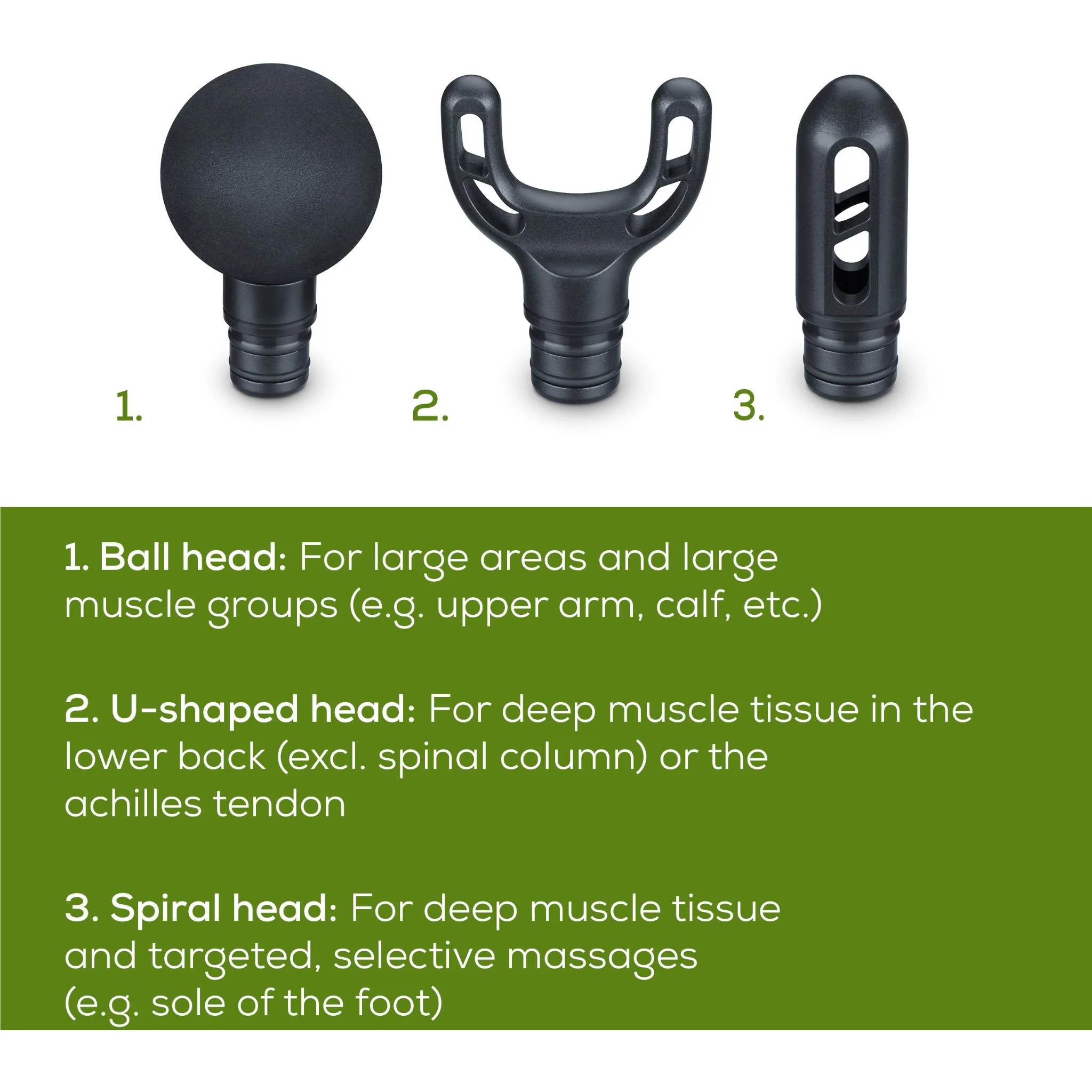 Beurer MG89 CompactPower Deep Tissue Massage Gun - Image 5