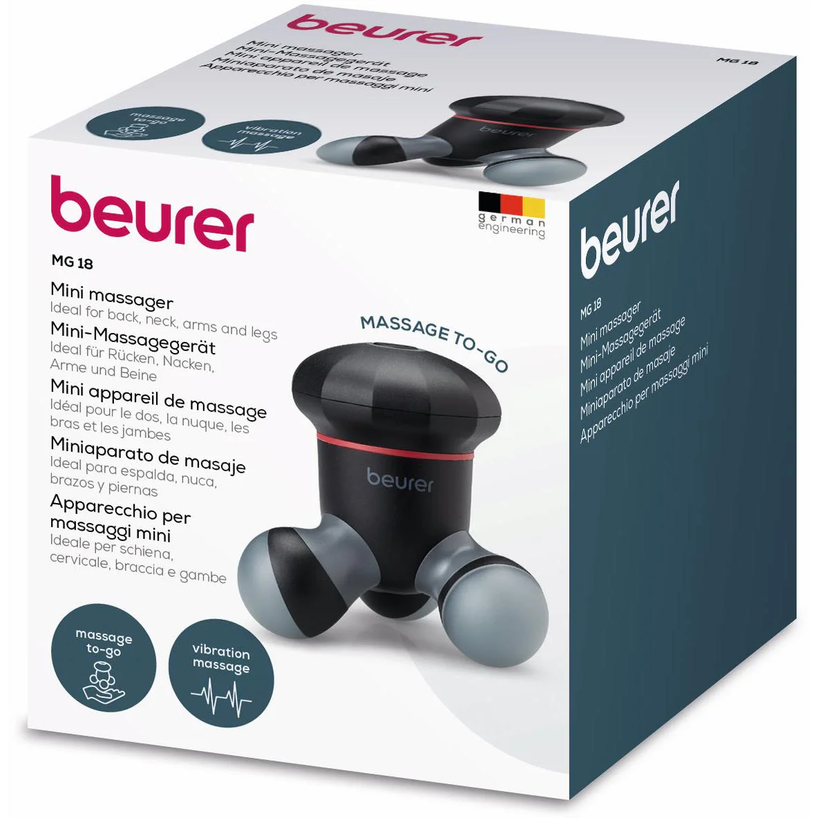 Beurer Mini Handheld Massager in Giftbox - Image 5
