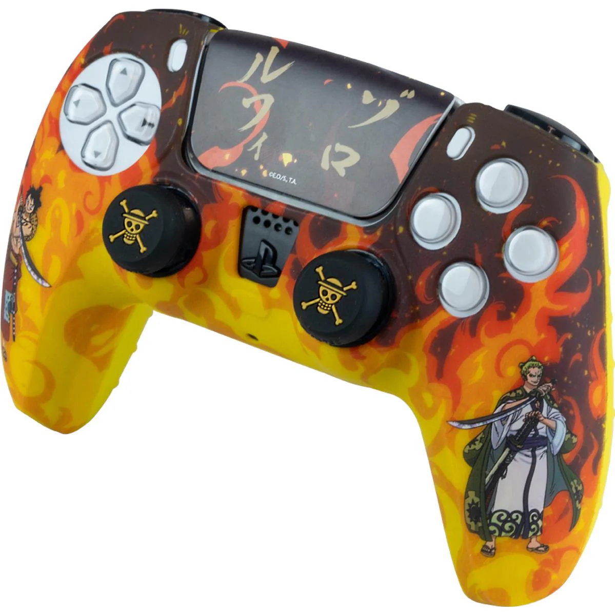 Blade Custom Kit for PS5 Controllers (One Piece - Fire) - Image 3