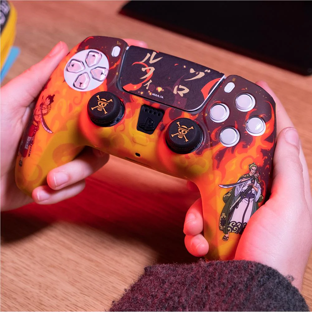 Blade Custom Kit for PS5 Controllers (One Piece - Fire) - Image 9