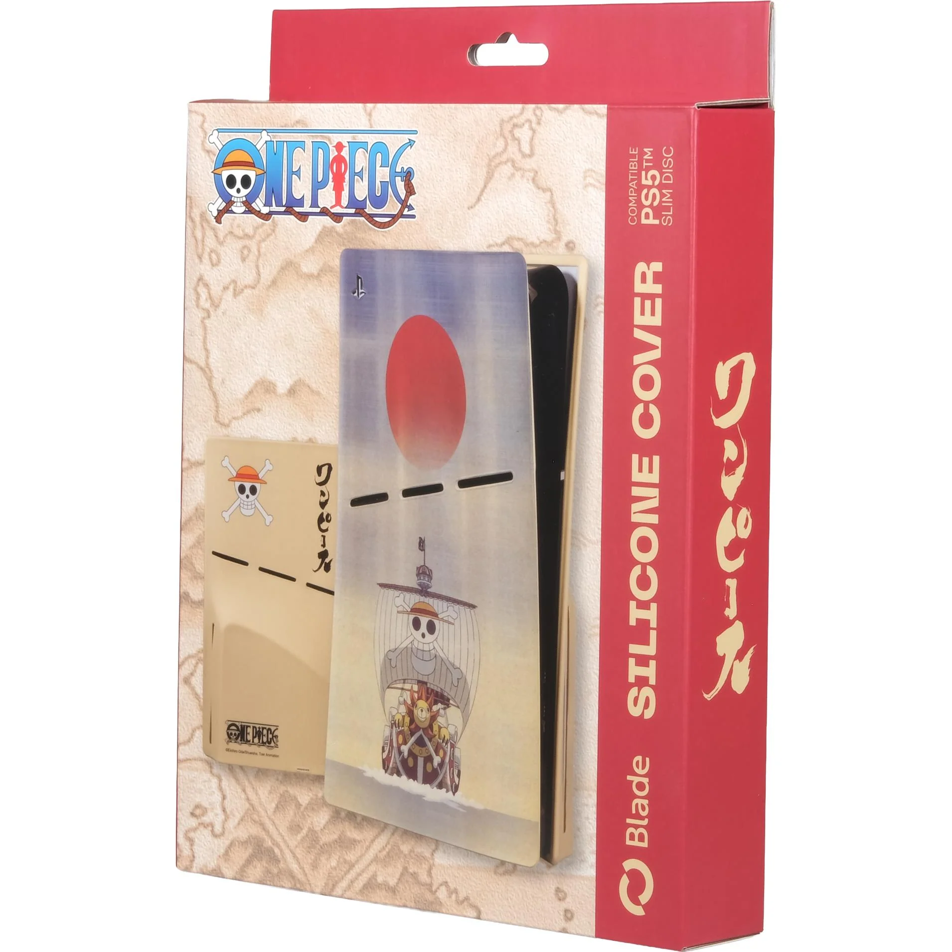 Blade Silicone Cover for PS5 Slim Disc Edition (One Piece - Thousand Sunny) - Image 5