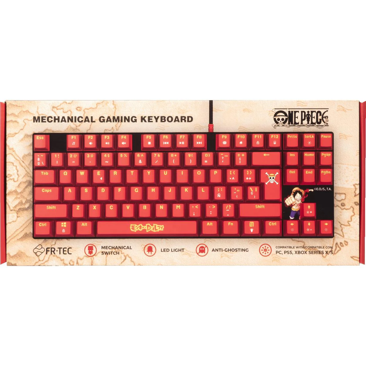 Blade TKL Gaming Keyboard (One Piece - Luffy) - Image 7