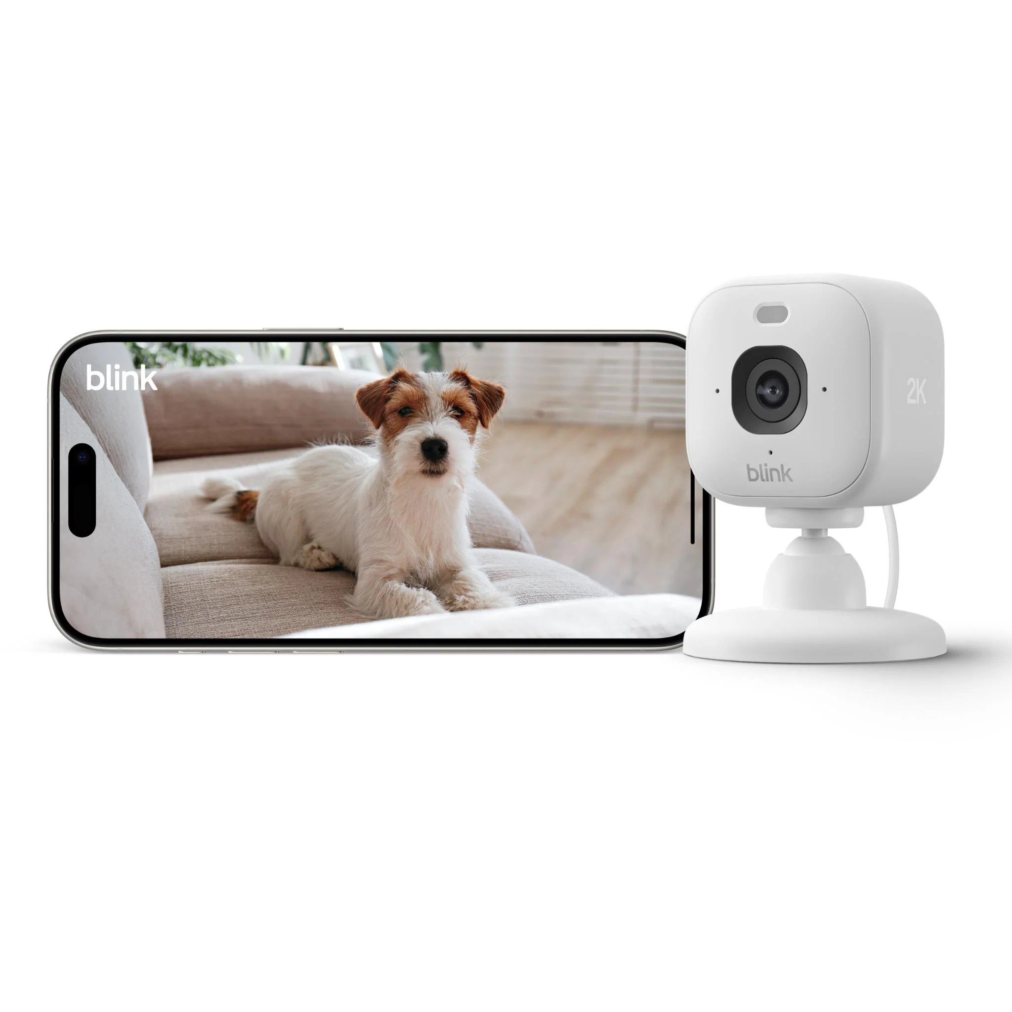Blink Mini 2K+ Security Camera (White) - Image 5