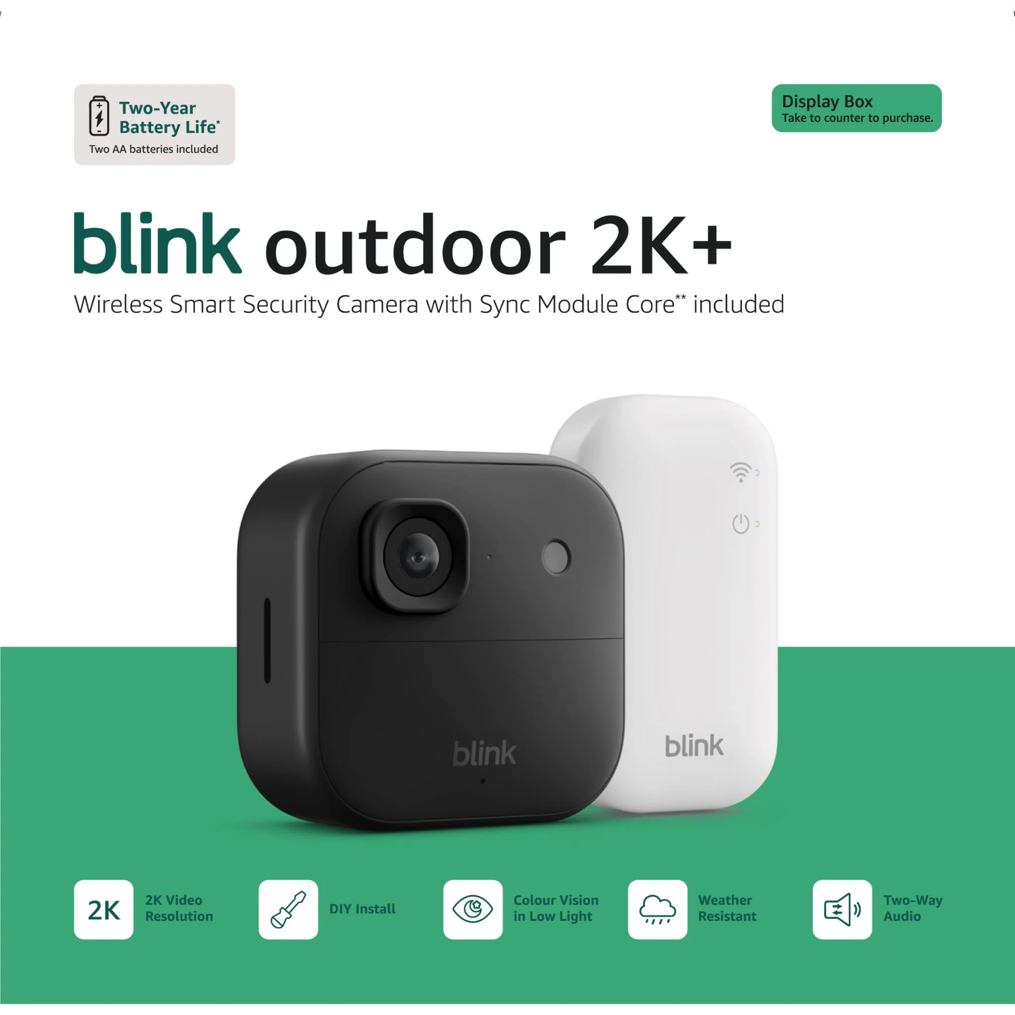 Blink Outdoor 2K+ Wireless Security Camera (Black) - Image 12
