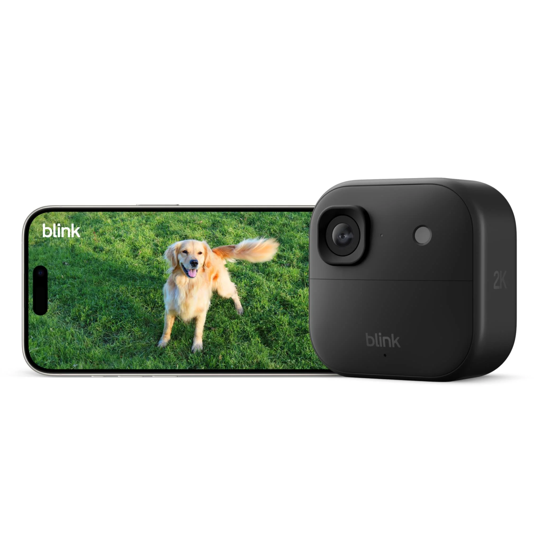Blink Outdoor 2K+ Wireless Security Camera (Black) [2 Pack] - Image 5