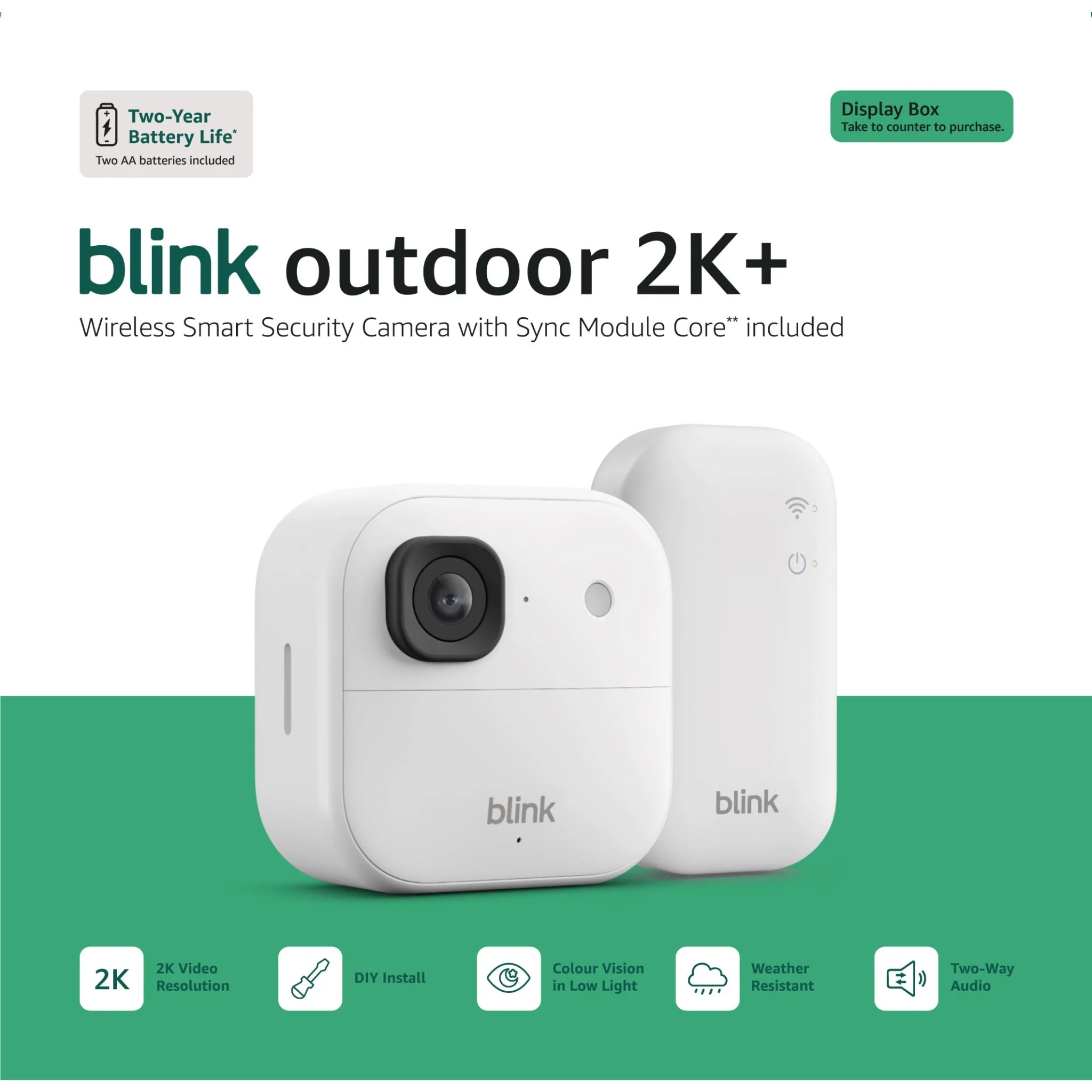 Blink Outdoor 2K+ Wireless Security Camera (White) - Image 12