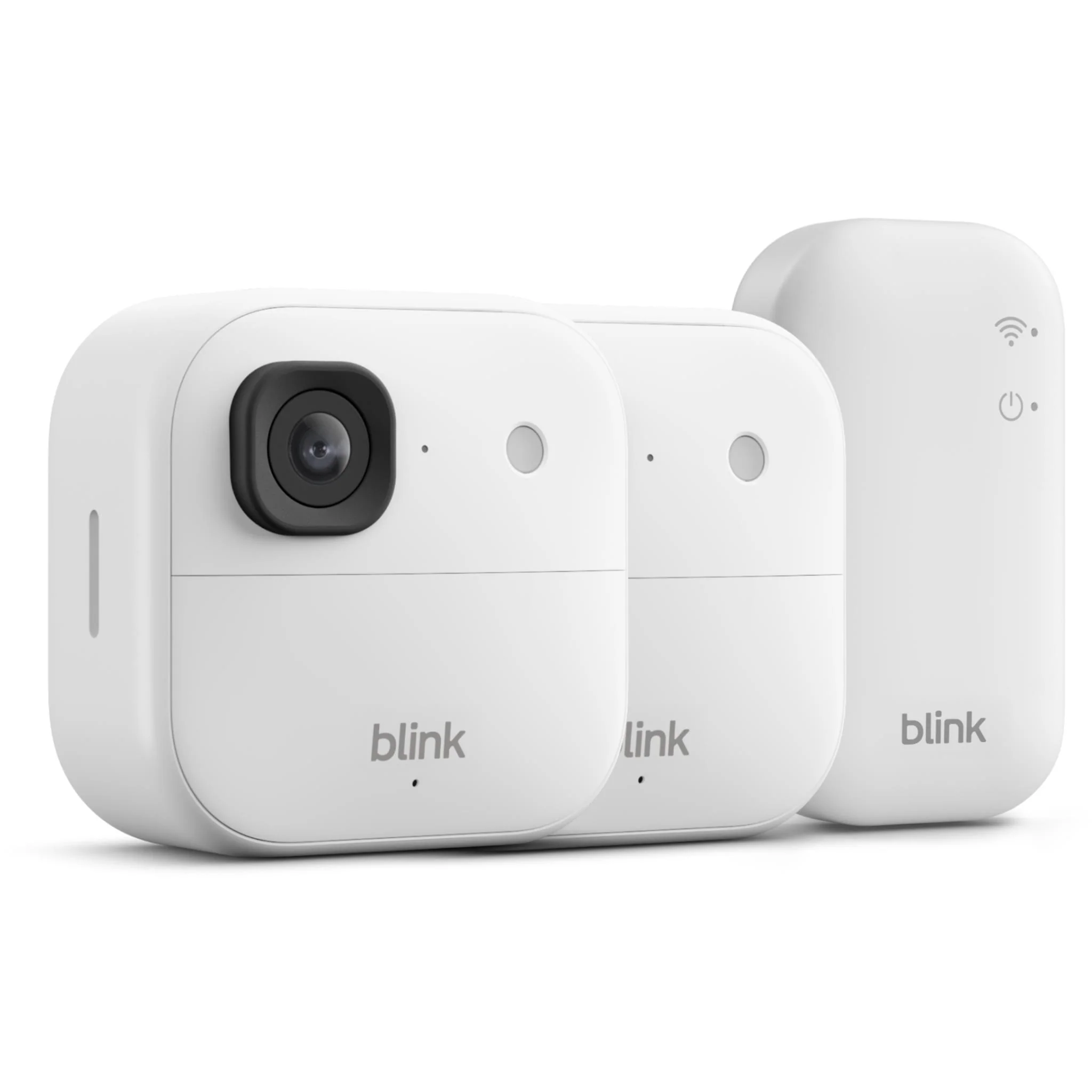 Blink Outdoor 2K+ Wireless Security Camera (White) [2 Pack]