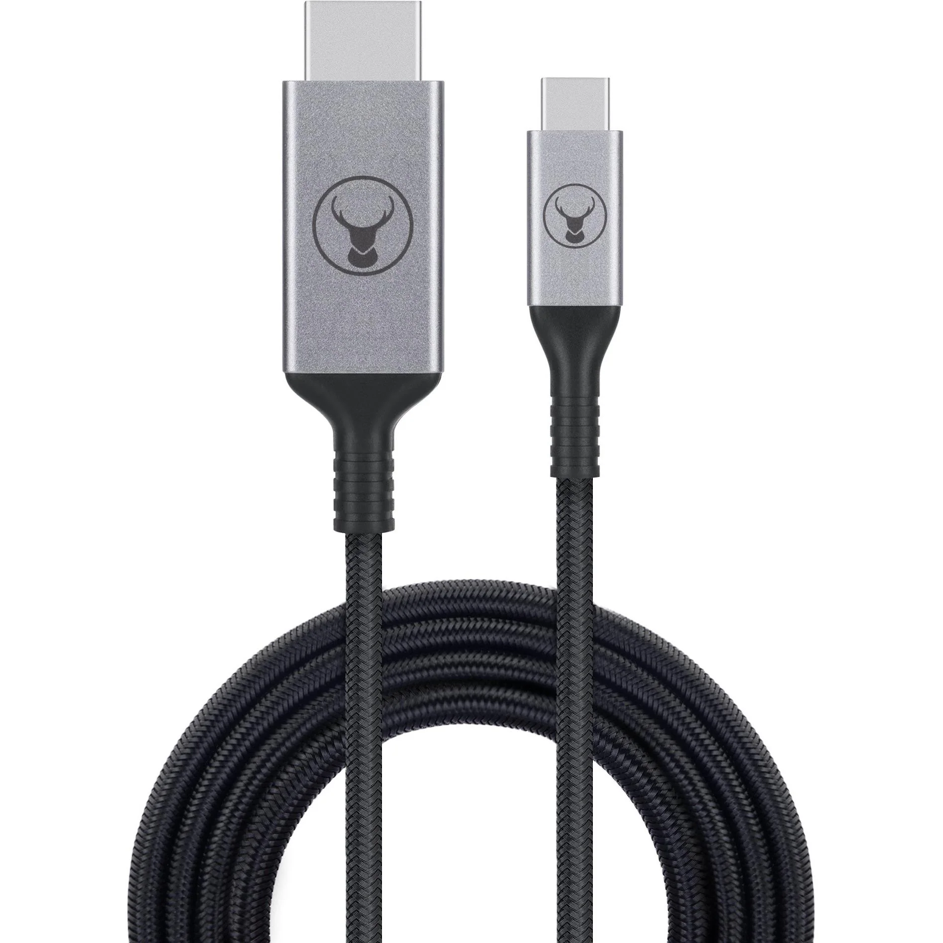 Bonelk 2.5m USB-C to HDMI Cable (Black) - Image 2