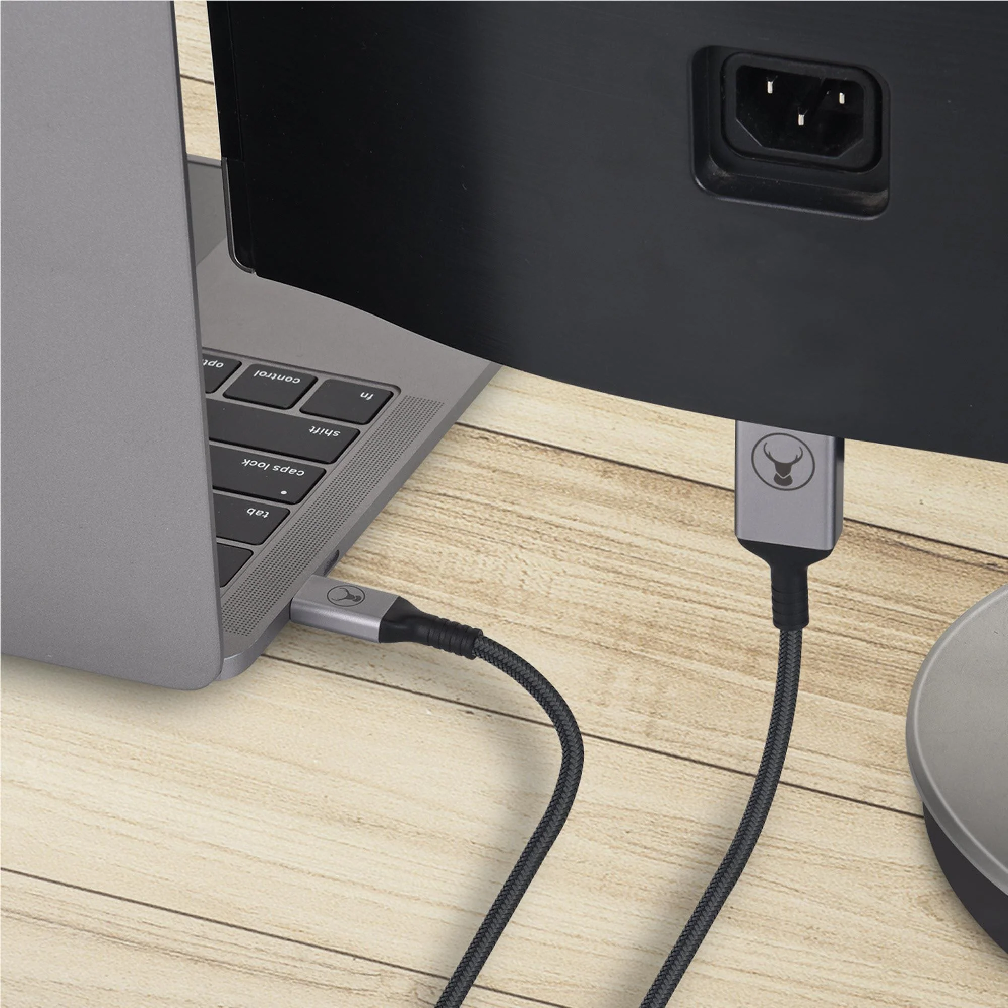 Bonelk 2.5m USB-C to HDMI Cable (Black) - Image 5