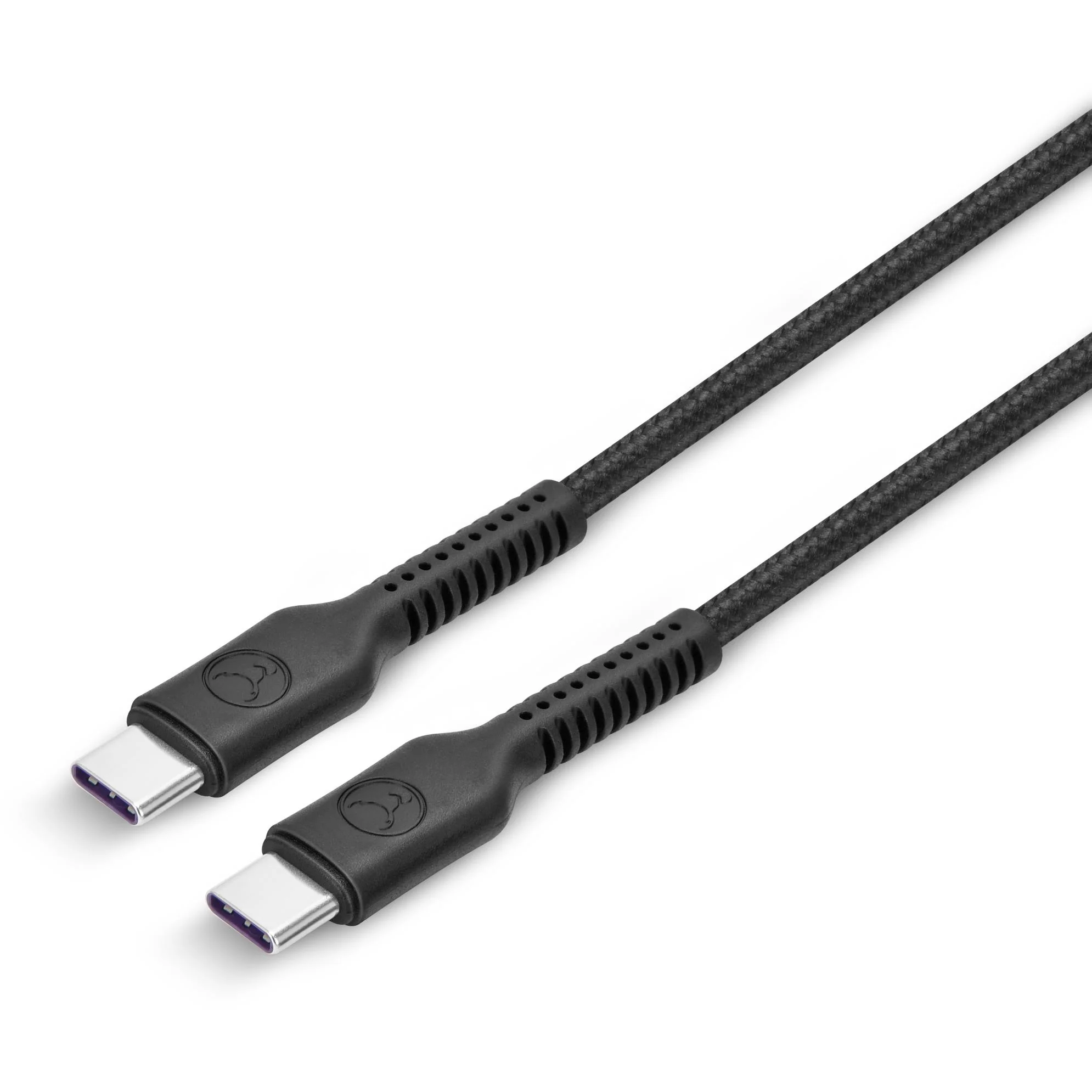 Bonelk Long-Life Easy-Grip 100W USB-C to USB-C Cable [1.2m] (Black) - Image 3